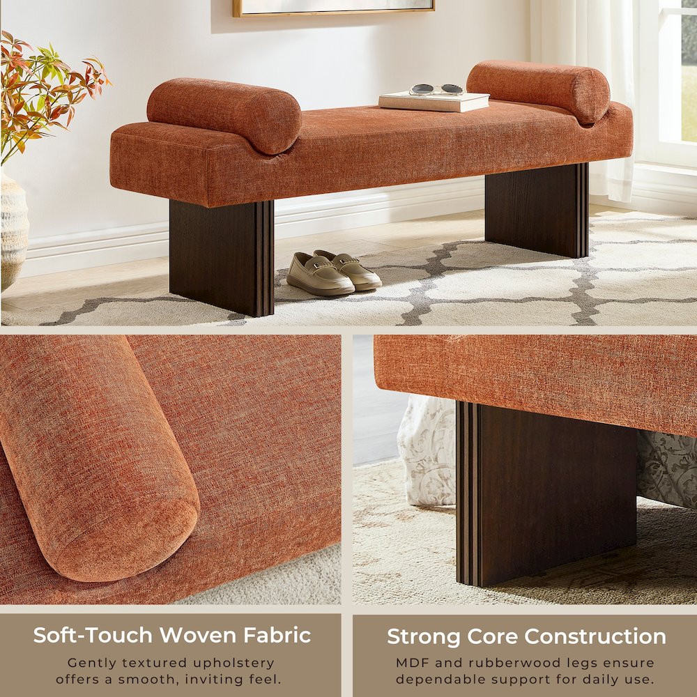 Roundhill Furniture BG4111913 bench - View #3