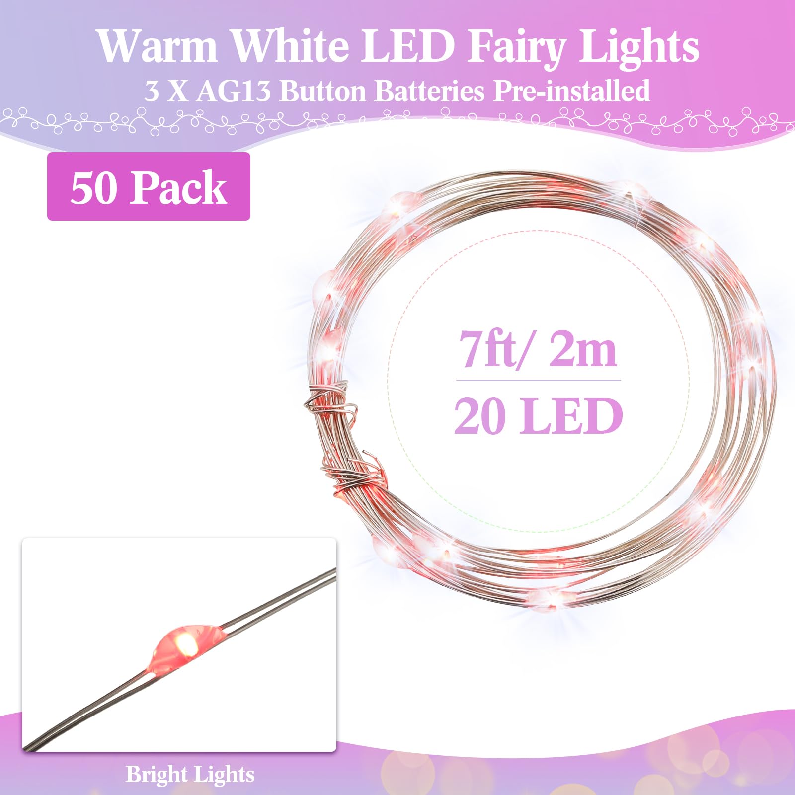 Vrbgify LVG0805V163 Christmas-String-Lights - View #2