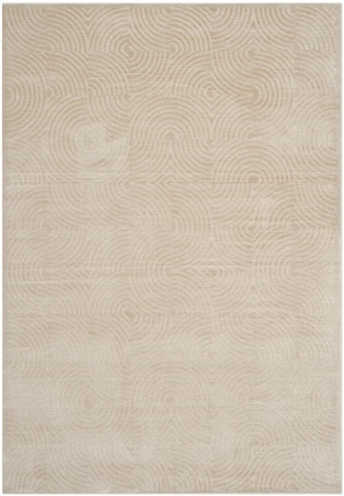 Stone Gray Rectangular Viscose Chenille Area Rug