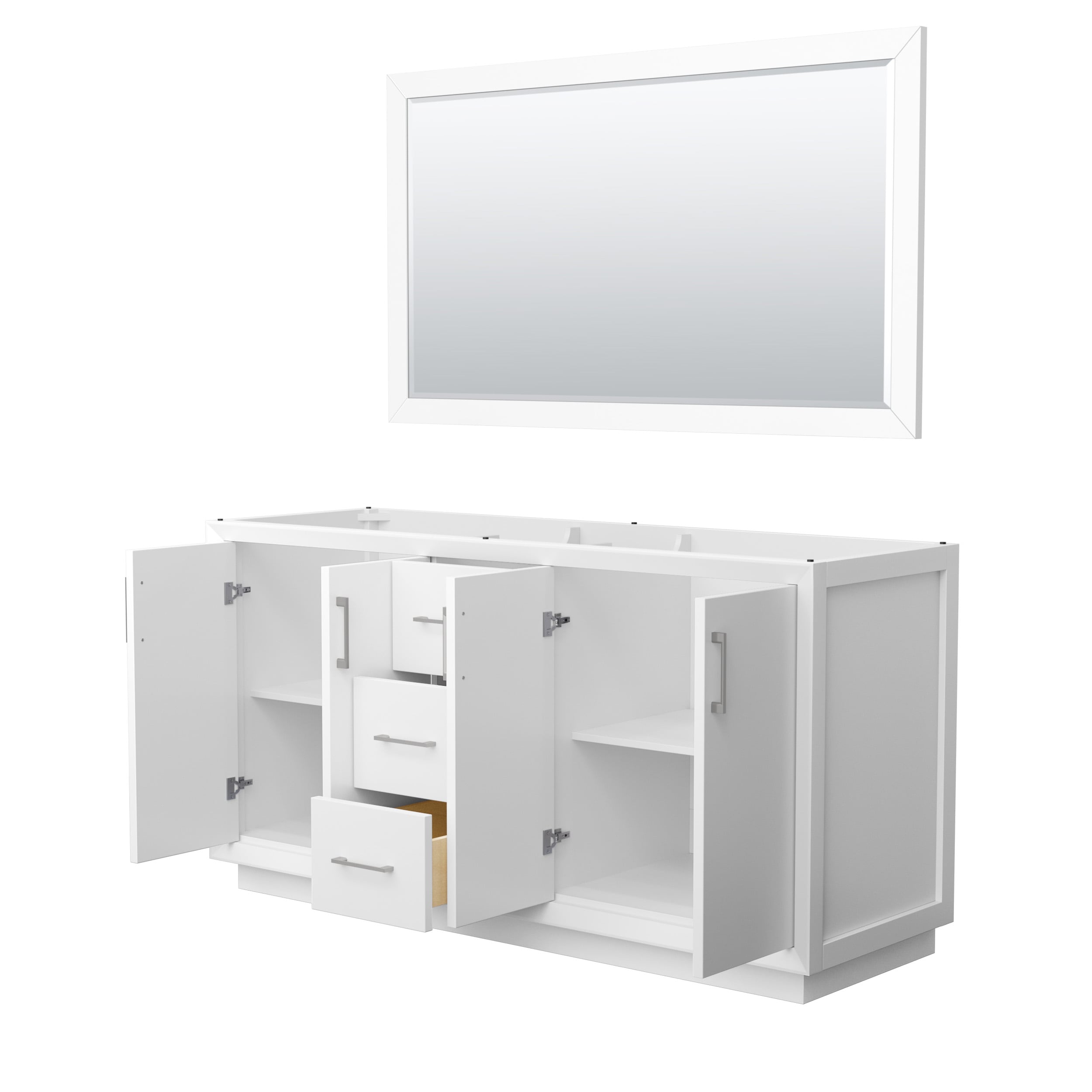 Wyndham Collection WCF414166DWHCXSXXM58 vanities - View #2