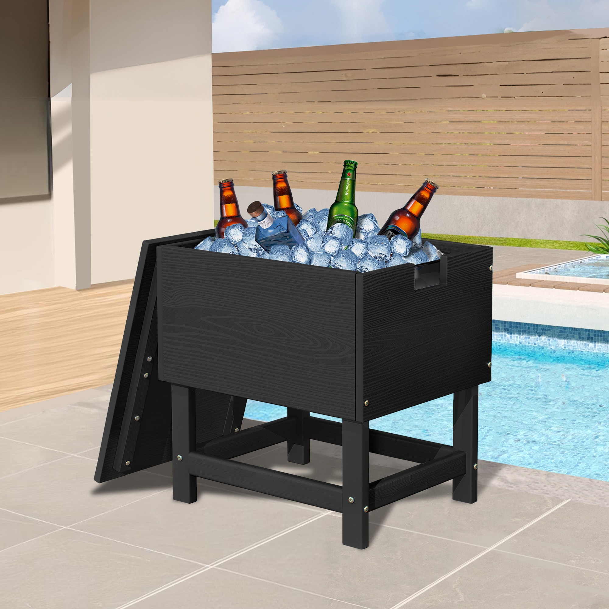 JEAREY BTBJ-BK 5 Gallon(s) Black Insulated Beverage cooler