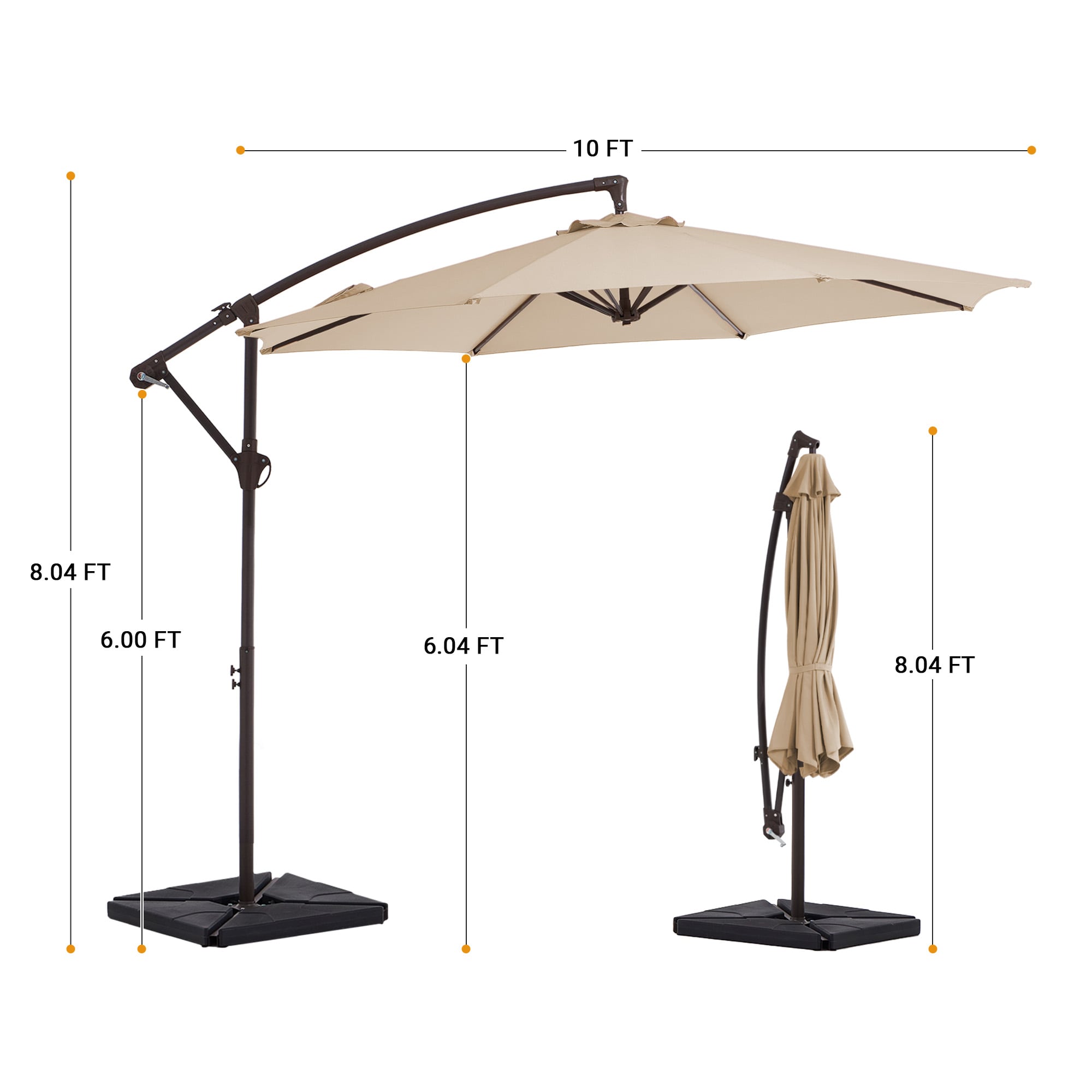 JEAREY JE-XHL-WH-Q Umbrellas-2 - View #2