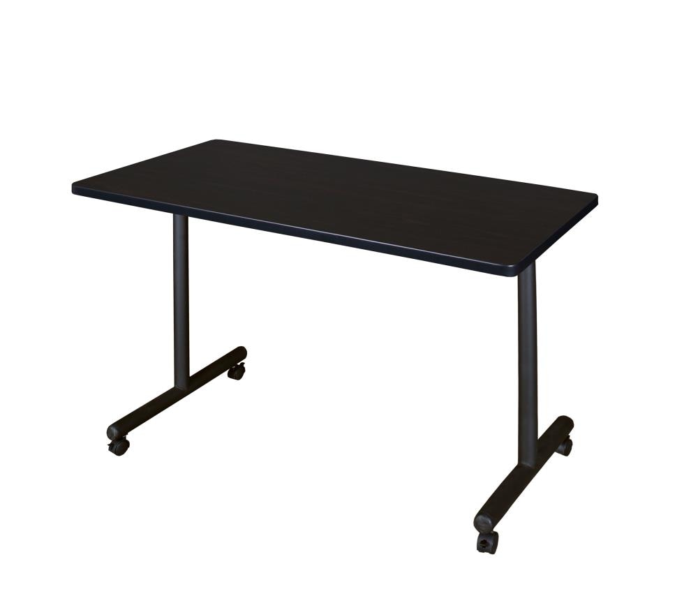 Regency MKTRCC4824MW Training Brown 4-Person Training Table (48-in W x 29-in H)