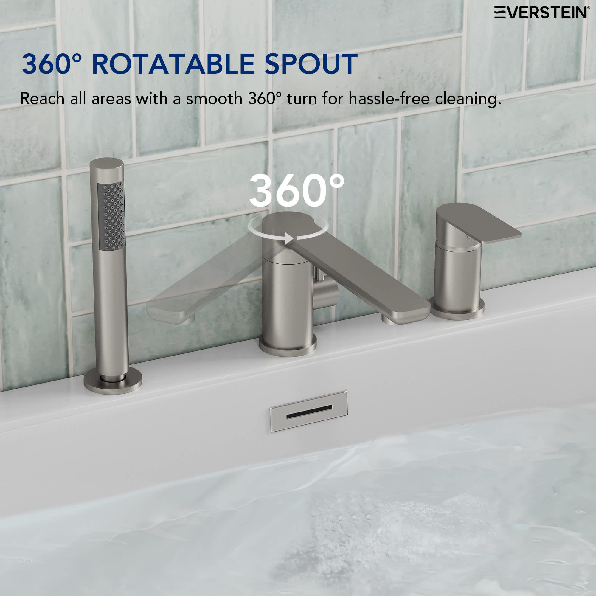 EVERSTEIN SFS-1160-NK Roman-Tub-Faucets - View #8