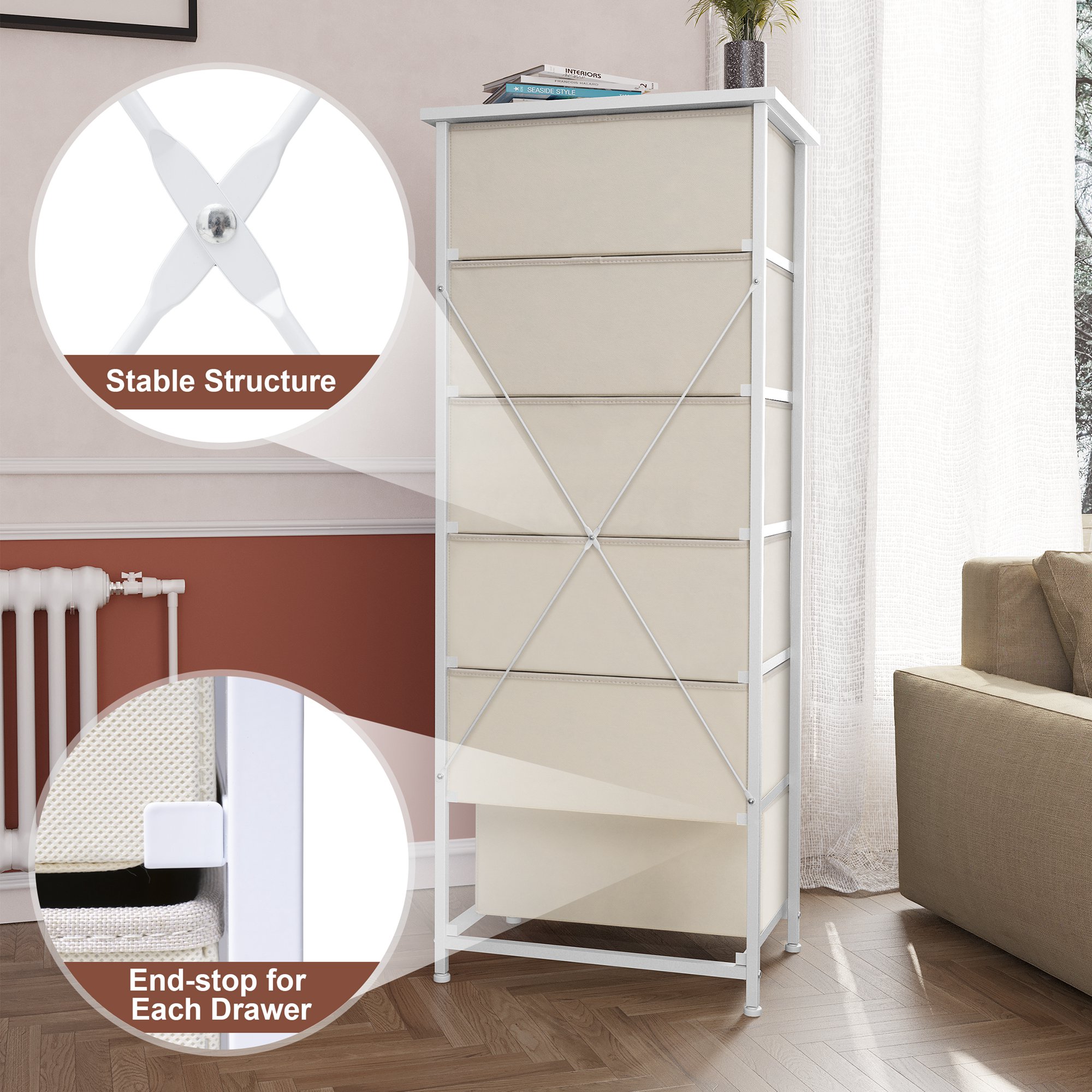 CloudFly CL-HD013BEI dressers - View #2