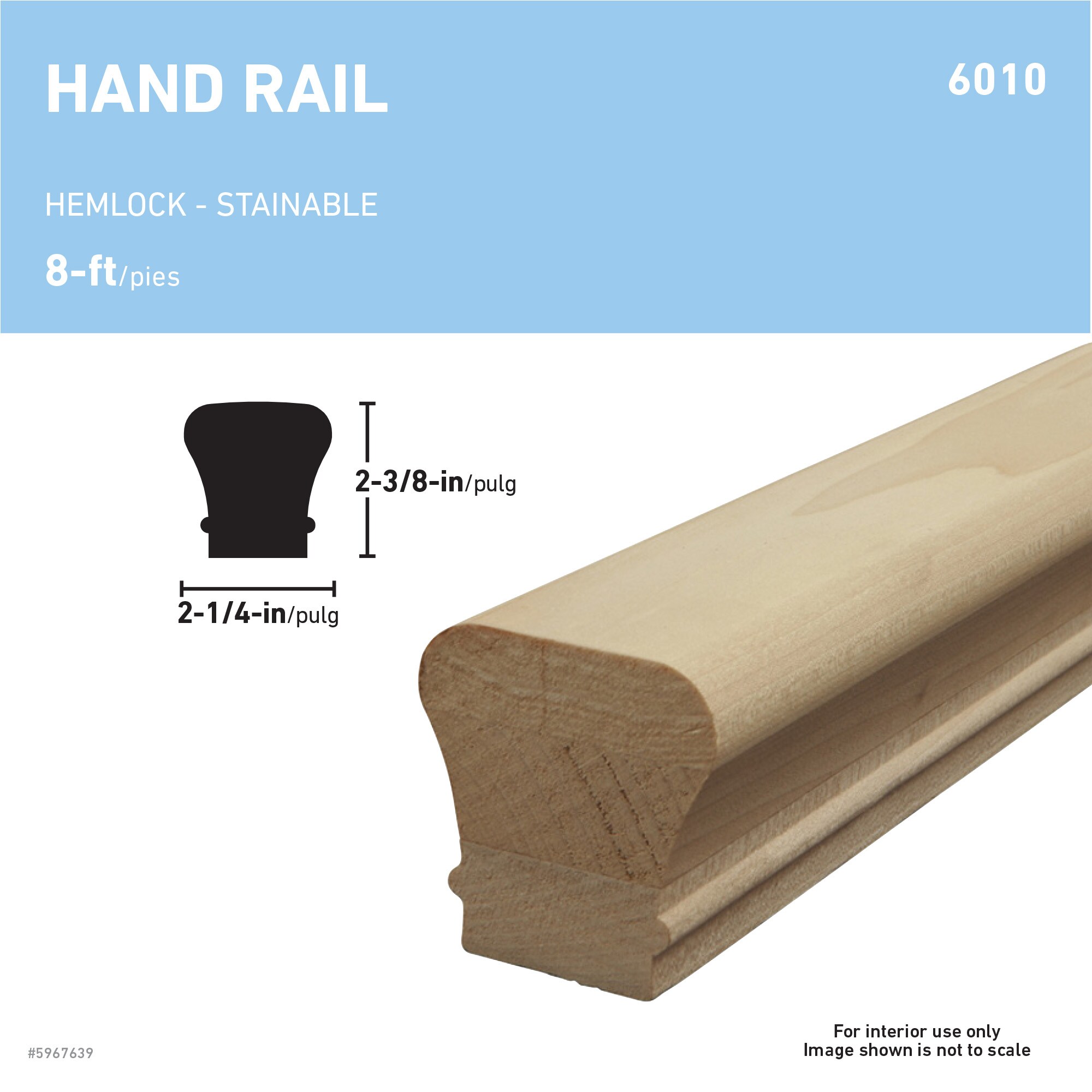 L.J. Smith Stair Systems 1050207 Interior-Stairpart-Railing - View #2