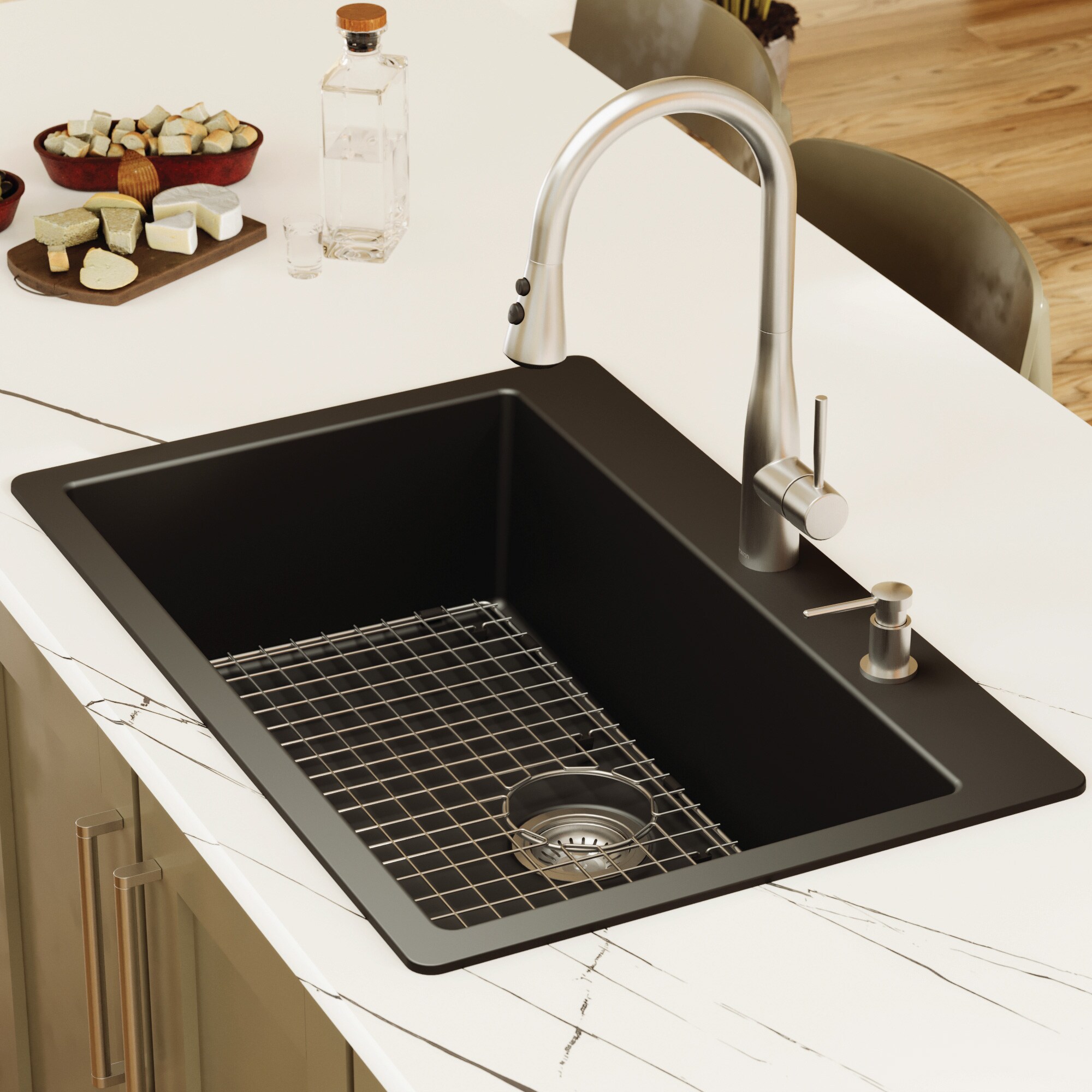 Karran QT-812-BL-PK1 Kitchen-Sinks - View #4
