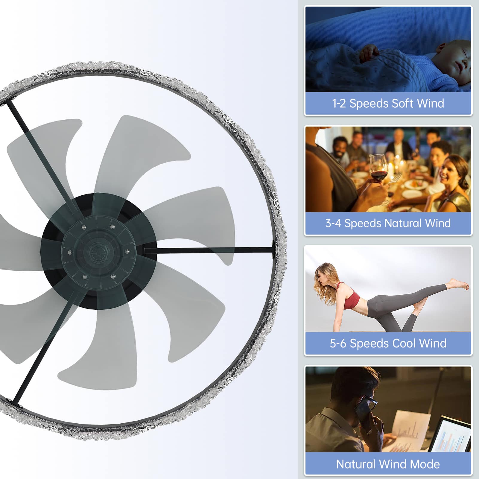 JCFL CFL-MSC-23 Ceiling-Fans - View #5