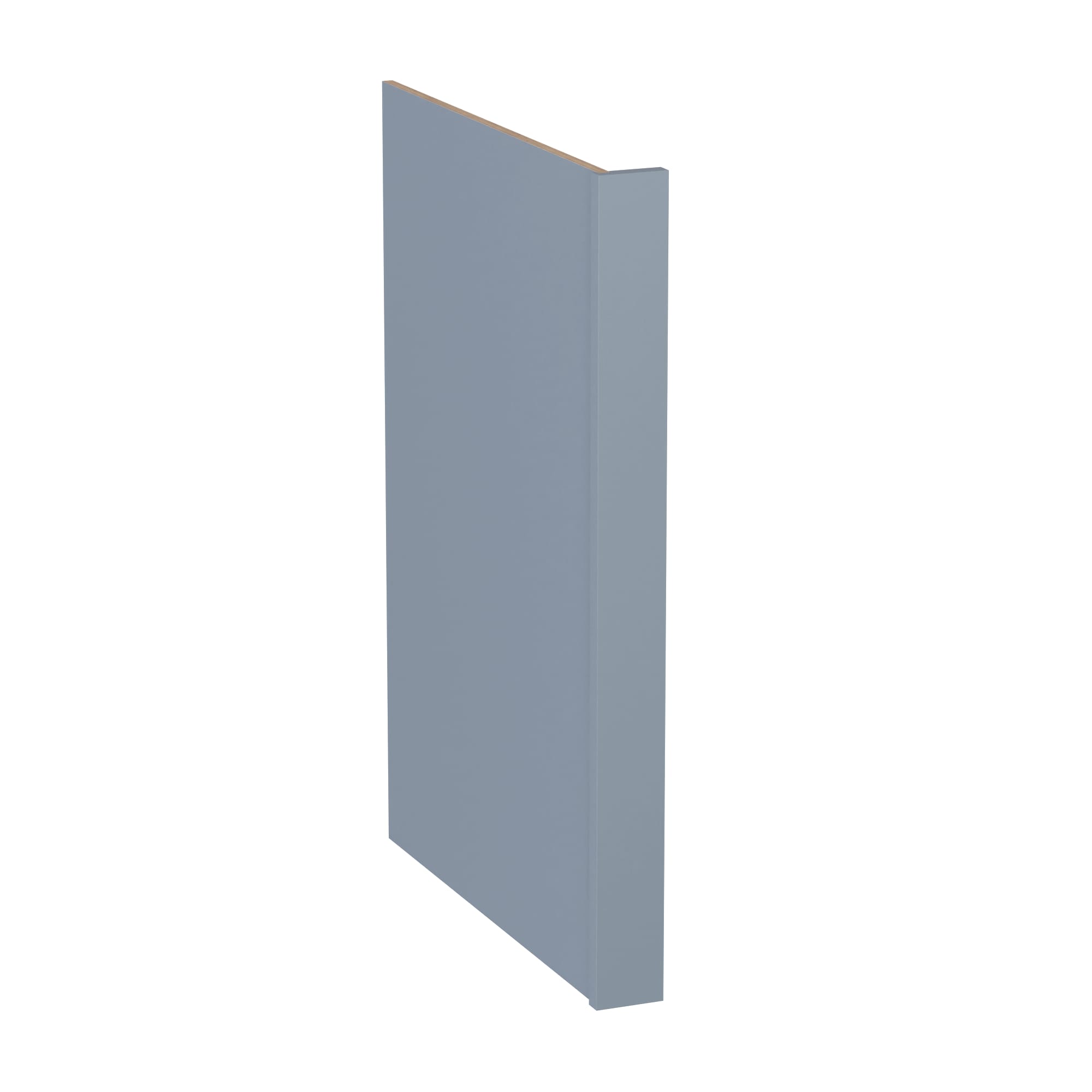 Arcade Green Cabinet End Panel 3-in W x 34.5-in H x 24-in D Gray Painted (Dishwasher Cabinet End Panel) #404DW324