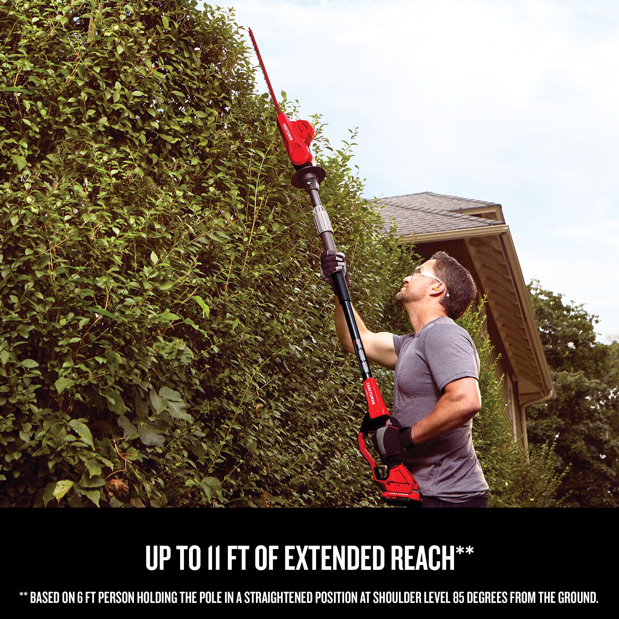 Craftsman v20 cordless online hedge trimmer