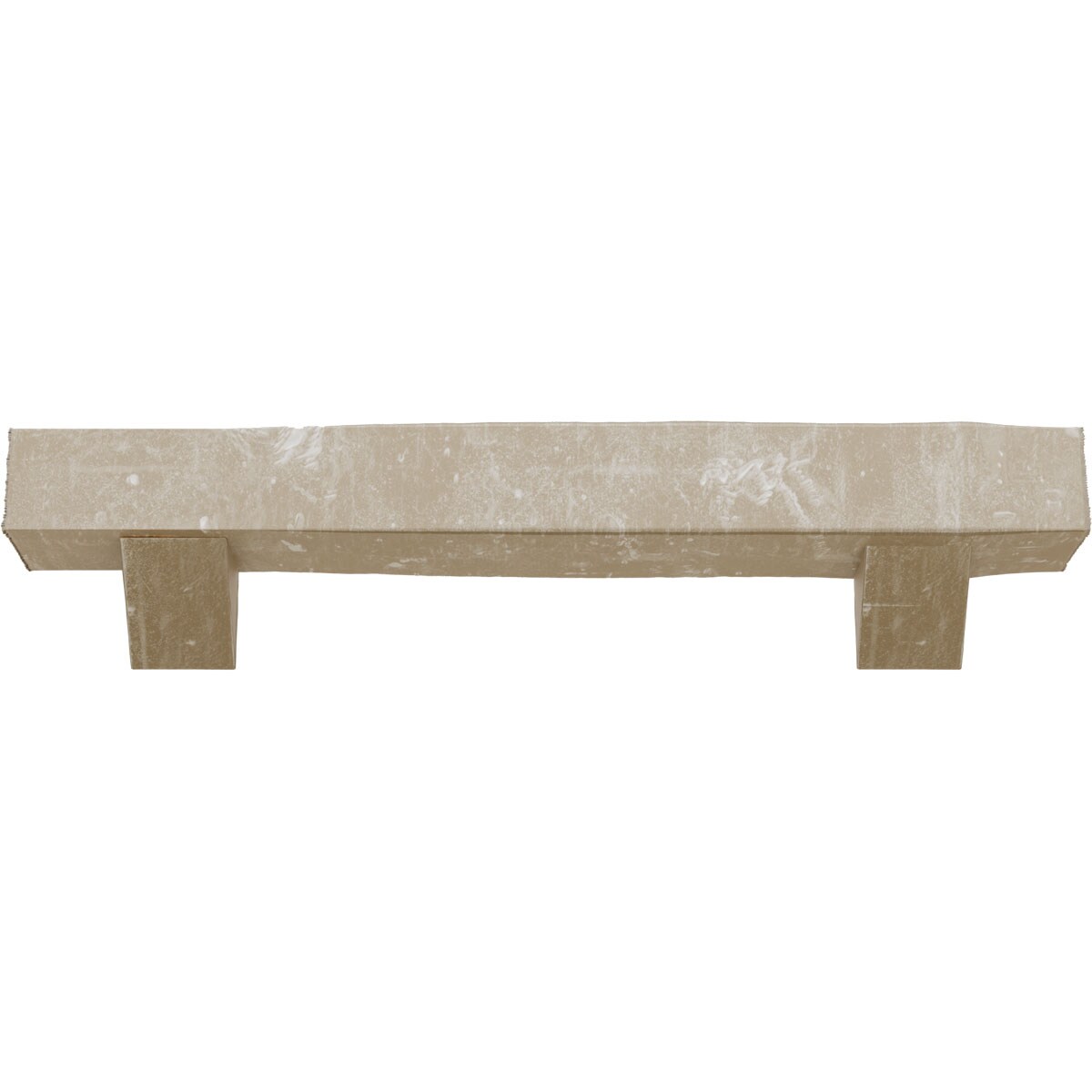 Ekena Millwork MANUKP04X08X36BKWH Mantel-Shelves - View #2