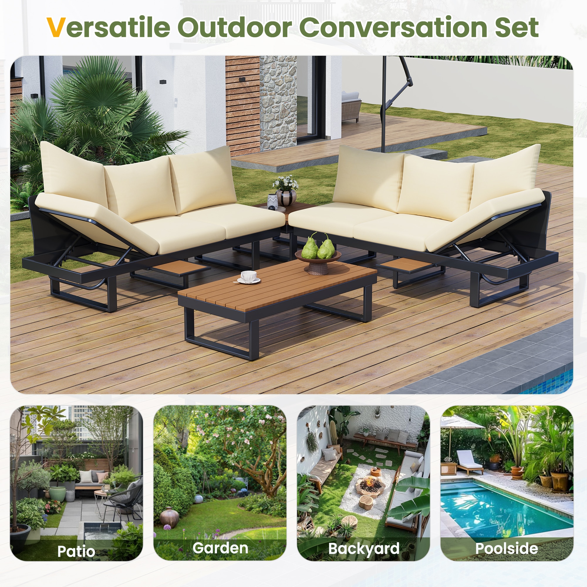 ModernLuxe L-N719Z000170A Patio-Conversation-Sets - View #9
