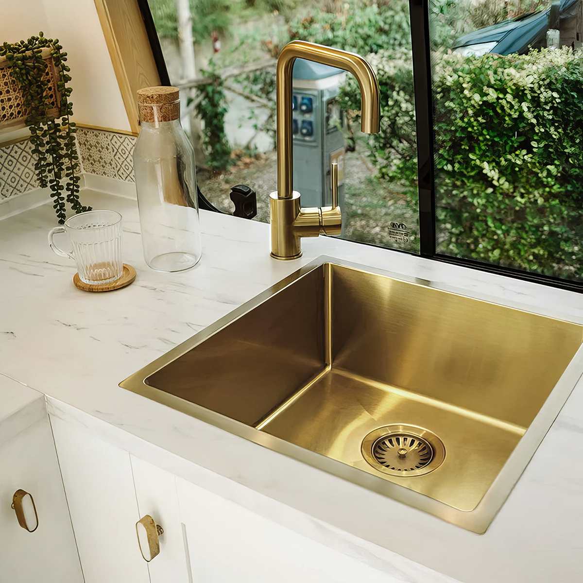 Whitehaus Collection WHNPL1818-B Kitchen-Sinks - View #4