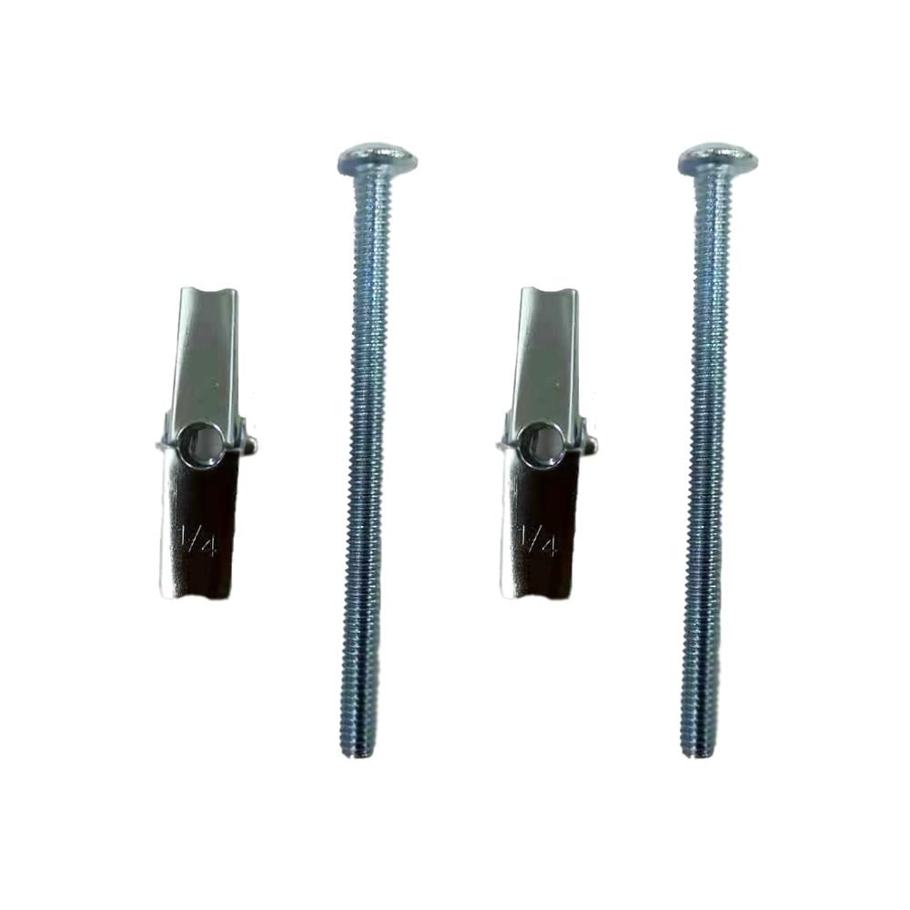 Project Source 21-9553 1/4-in 1/4-in x 4-in Zinc-plated Interior Anchor Bolt 2.0 -Count
