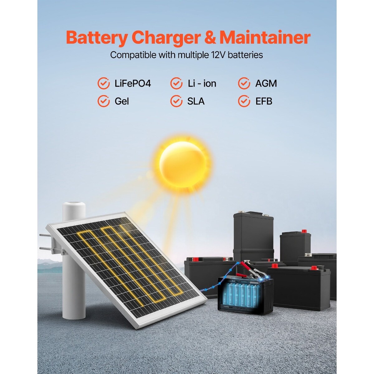 Tooliom D01027R6QHX Solar-Panels - View #5