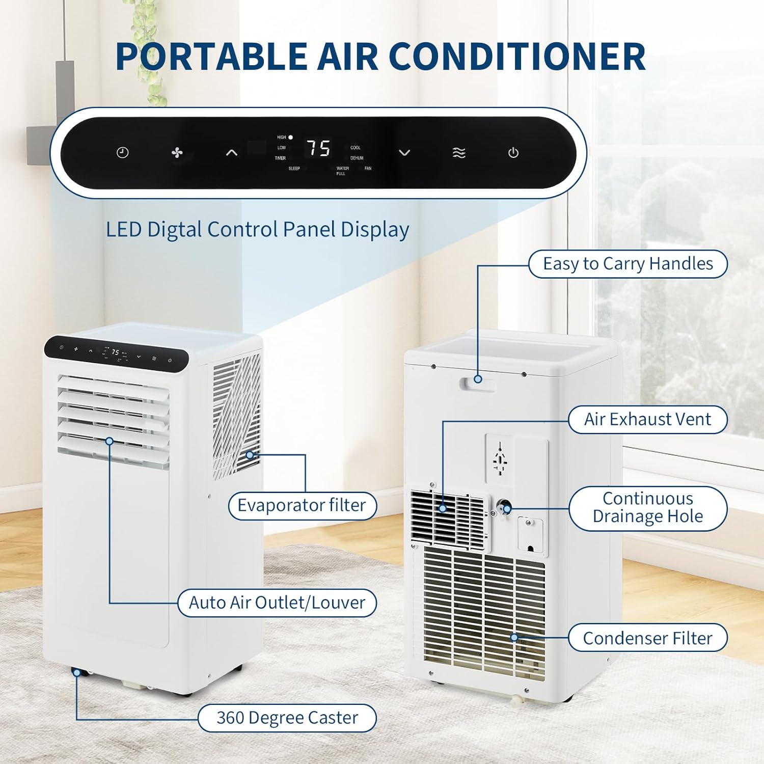 Qeetex LHF-DYQ-PHK-337H5GKX Portable-Air-Conditioners - View #4