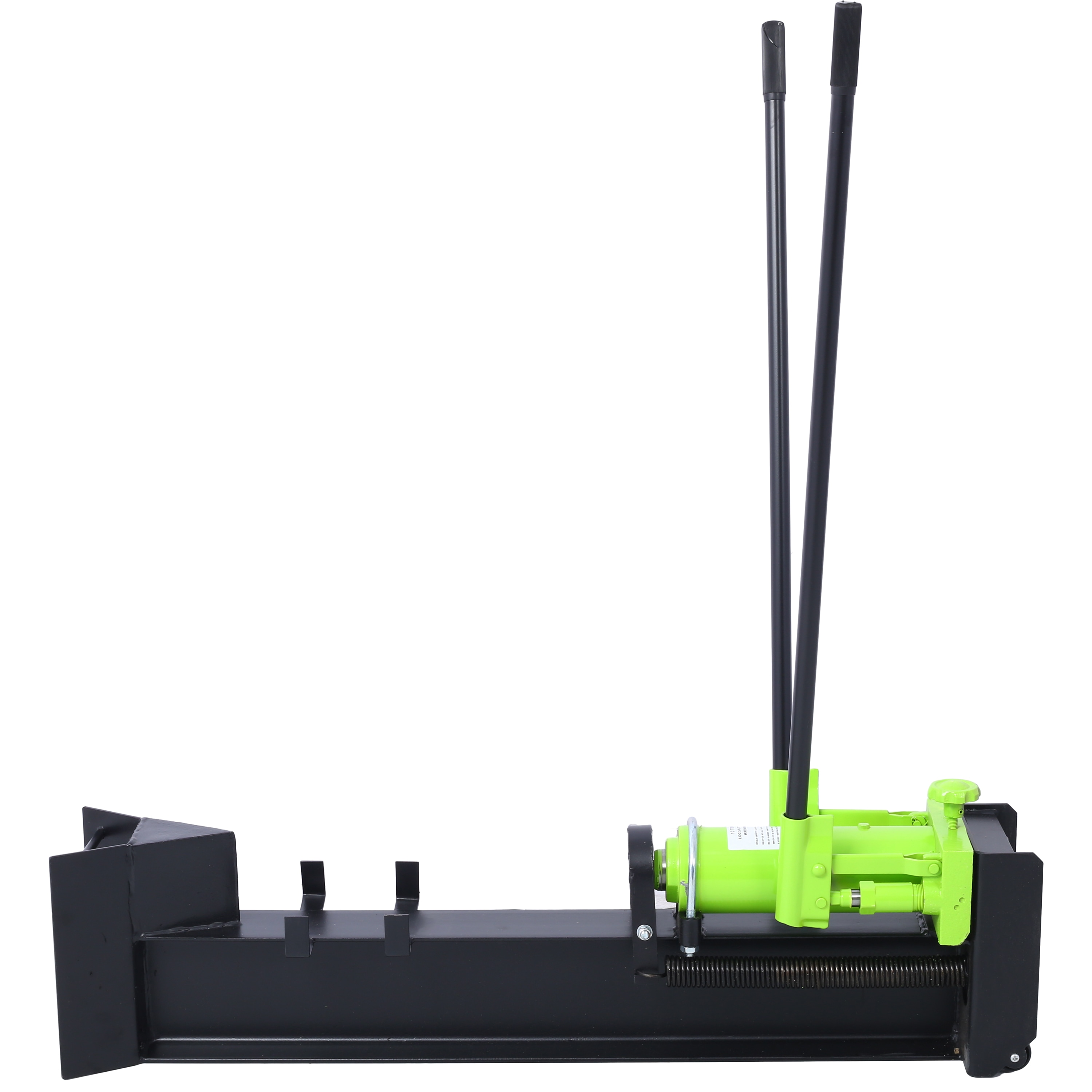 Siavonce XH32585 10 Ton Horizontal Log Splitter Wood Cutter Manual Hydraulic 2 Speed Wheel Hydraulic Log Splitter: Durable Manual Wood Splitter with Horizontal Full Steel Beam, Labor-saving Machine- Stable and Safe