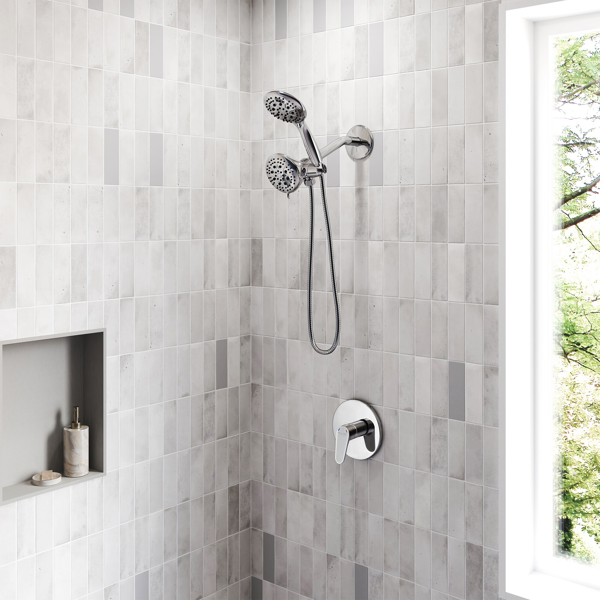 PULSE 1057-CH Showerhead-Bar-Panels - View #5