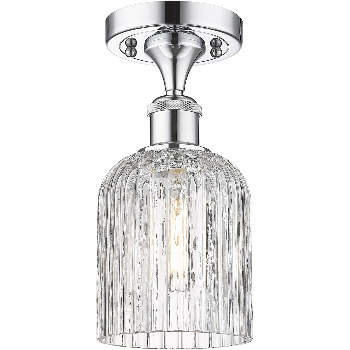 Innovations Lighting 2672777 516-1C-PC-G559-5CL Bridal Veil Semi-Flush Mount