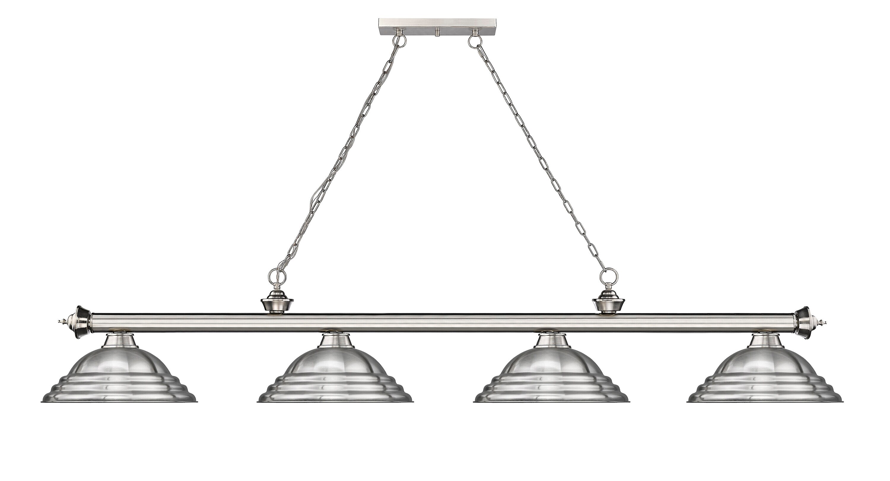 Z-Lite 2306-4BN-SBN Pool-Table-Lighting - View #2