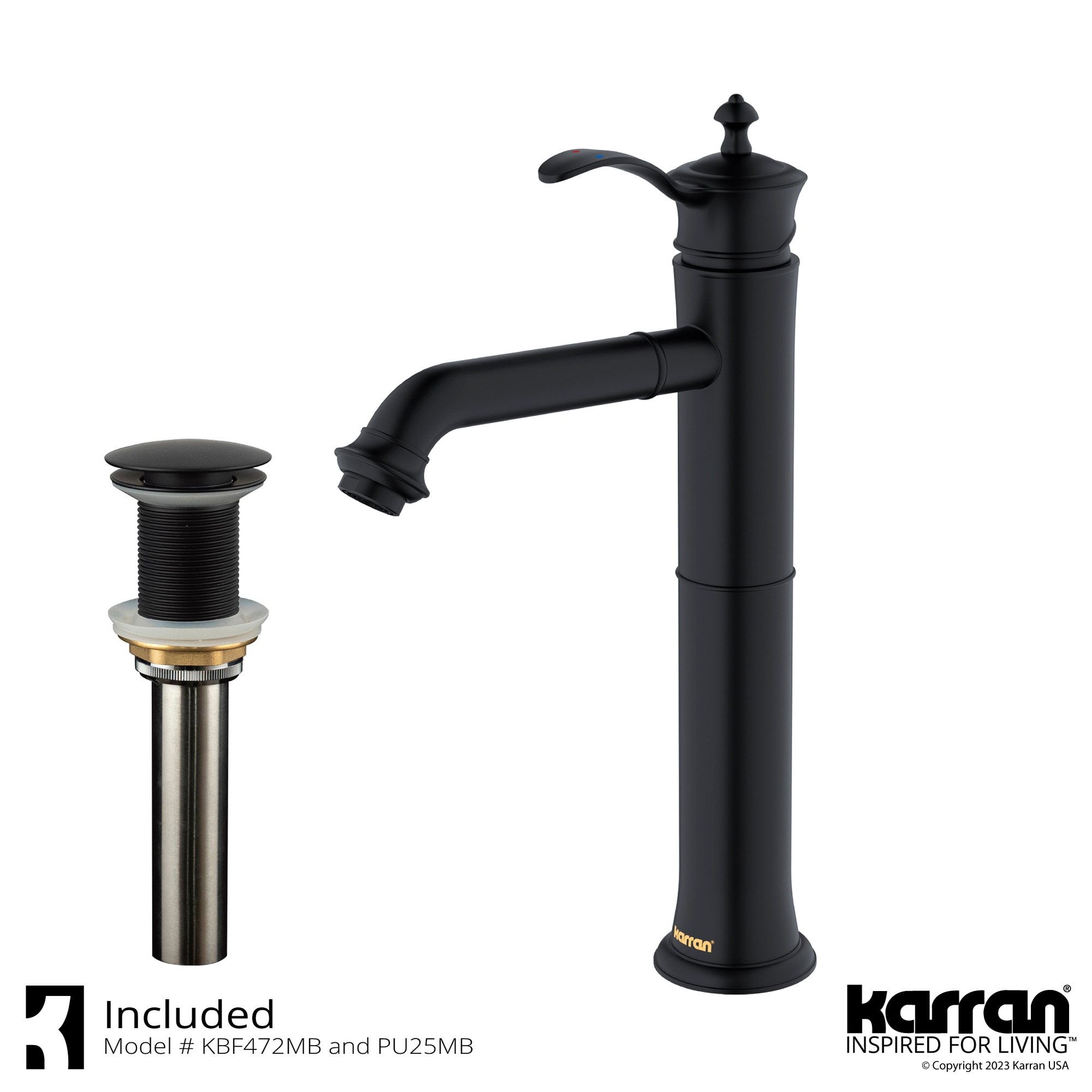 Karran KBF472MB Lavatory-Faucets - View #2