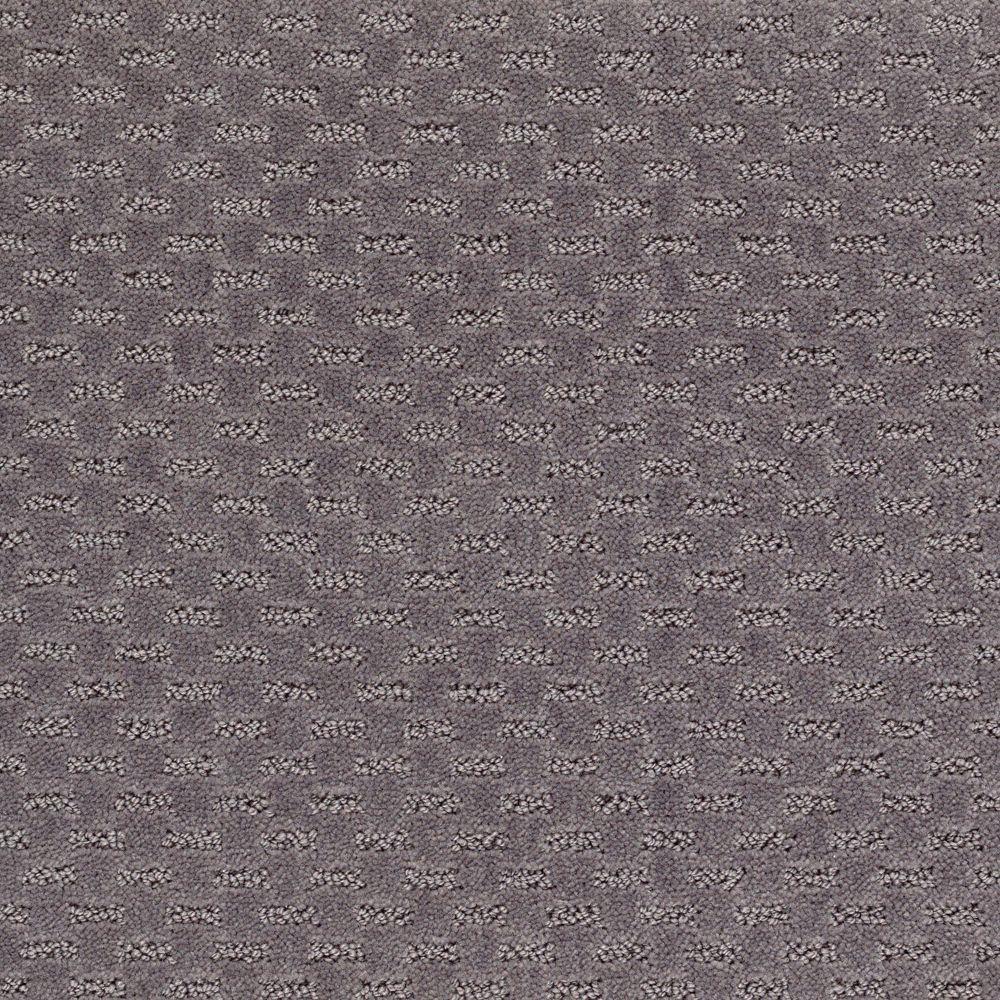 Cornerstone LB039-L010-0808 (Sample) Rejuvenation Evening Shawdow Gray 25.3-oz sq yard Polyester Textured Indoor Carpet