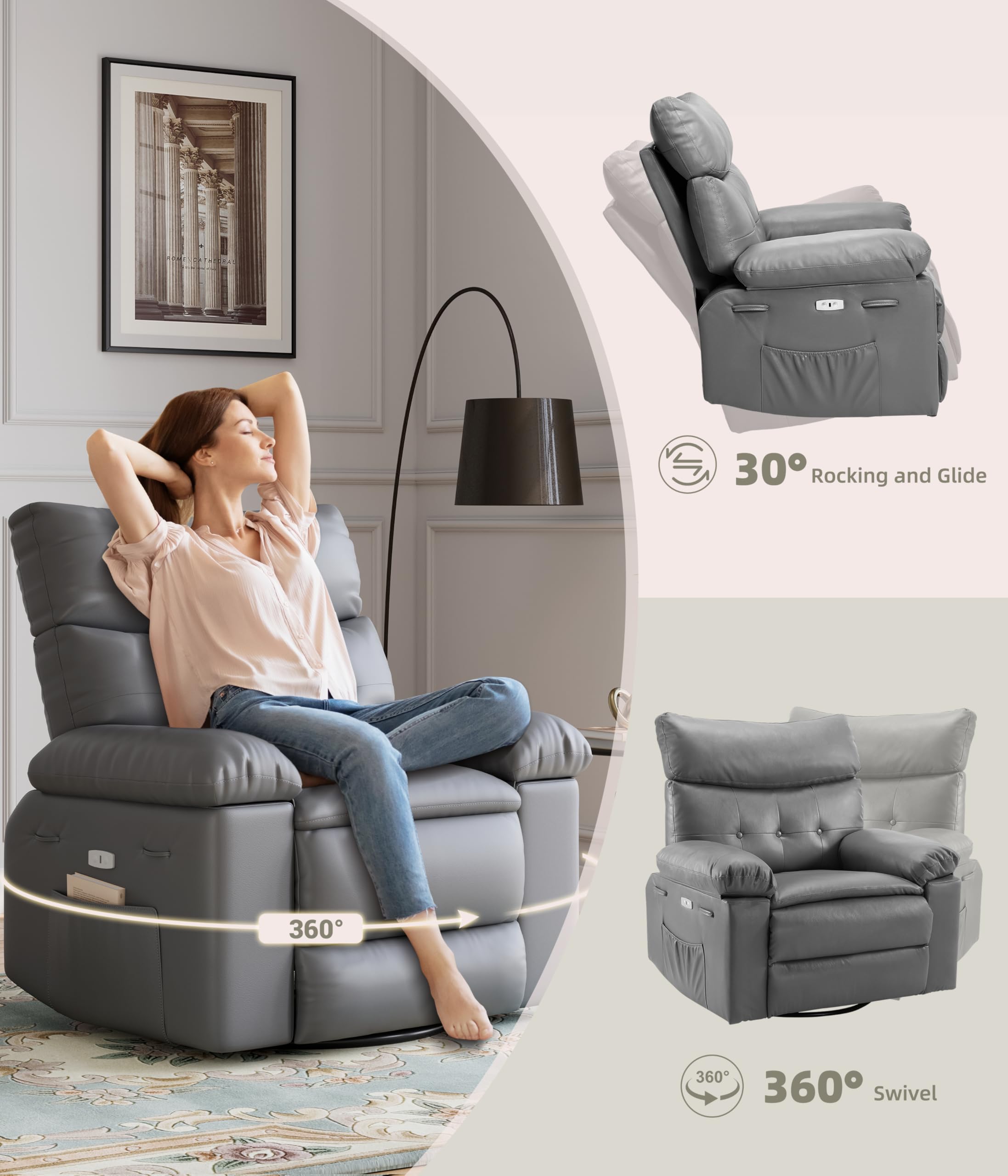 GarveeLife CLJ-UKZUYN-BX0M7R recliners - View #7