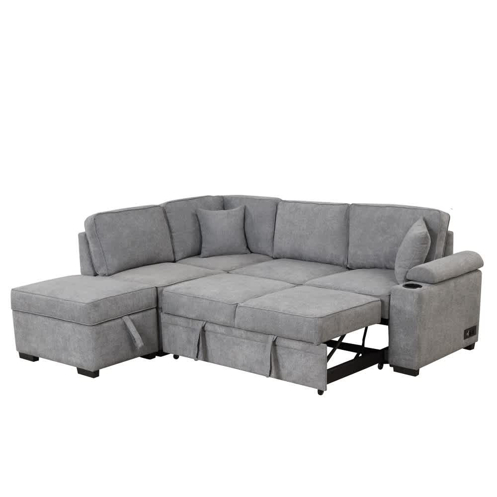 Coolbibila PRIX-SOFA-GRAY Sofas-Loveseats - View #4