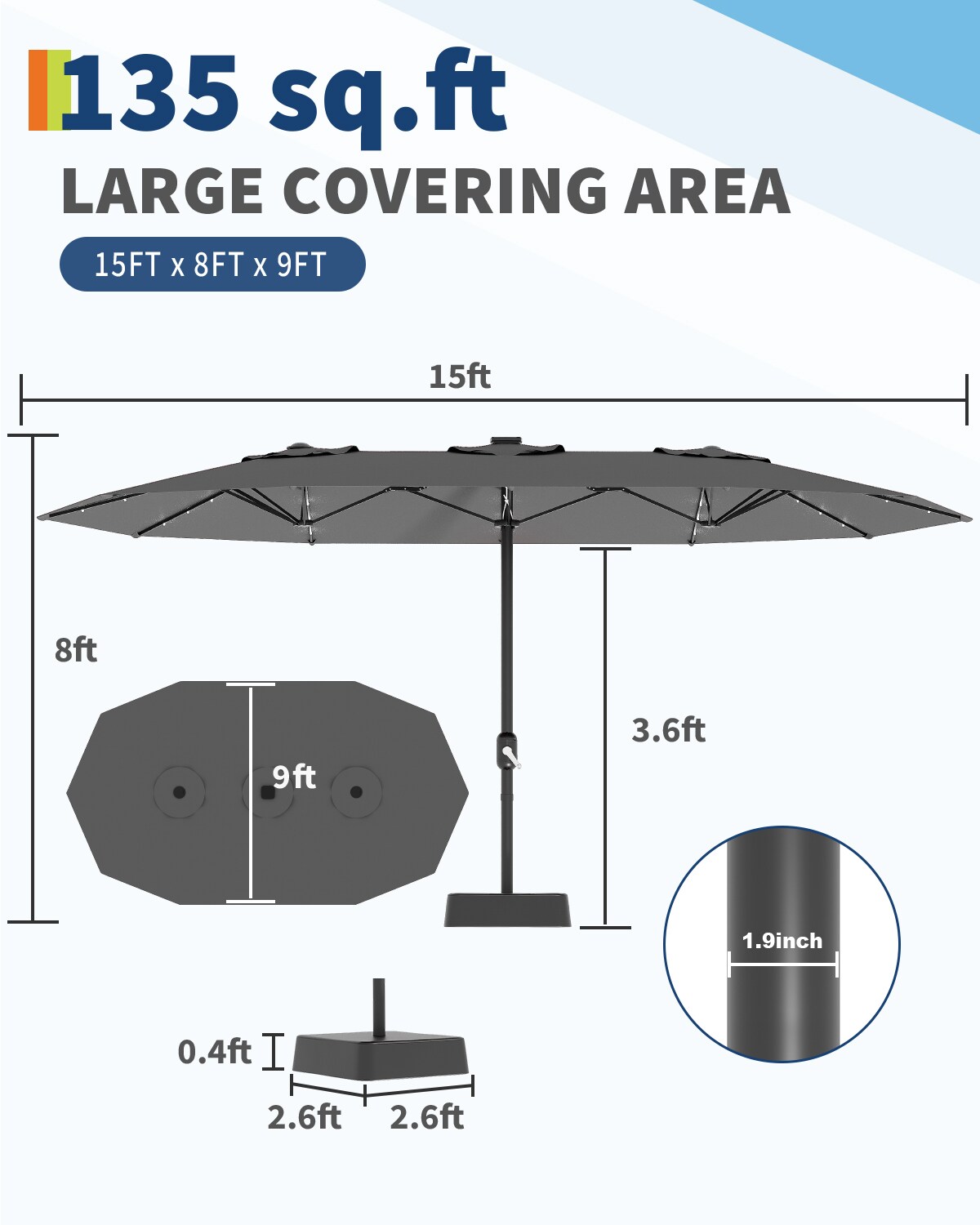 GarveeLife 334KBSVP Umbrellas-2 - View #8