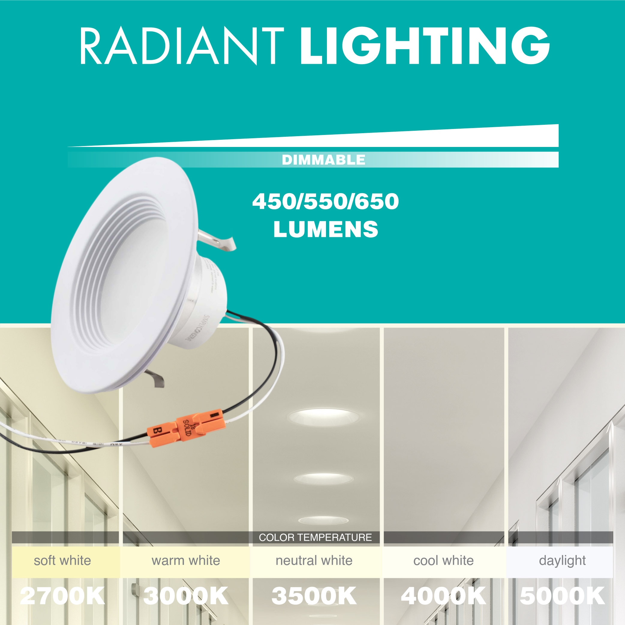 Simply Conserve L5/9-DL4-27/50-D-ADJ Led-Retrofit-Downlight - View #3