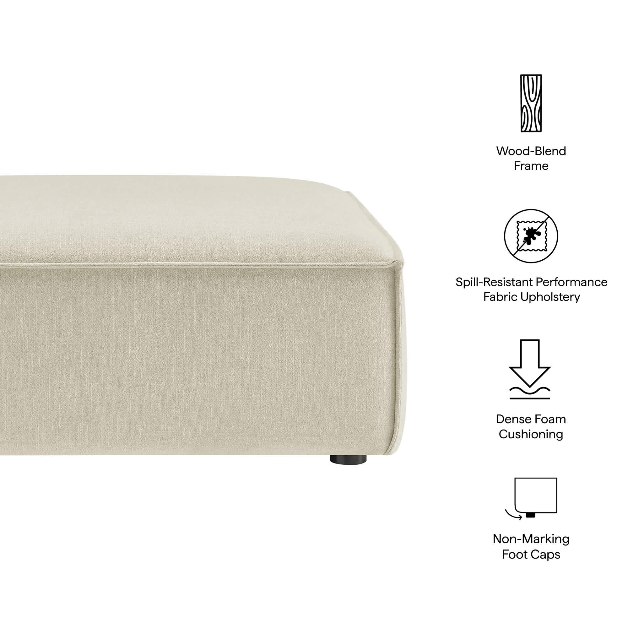Modway EEI-7401-ECR Indoor-Ottomans - View #2