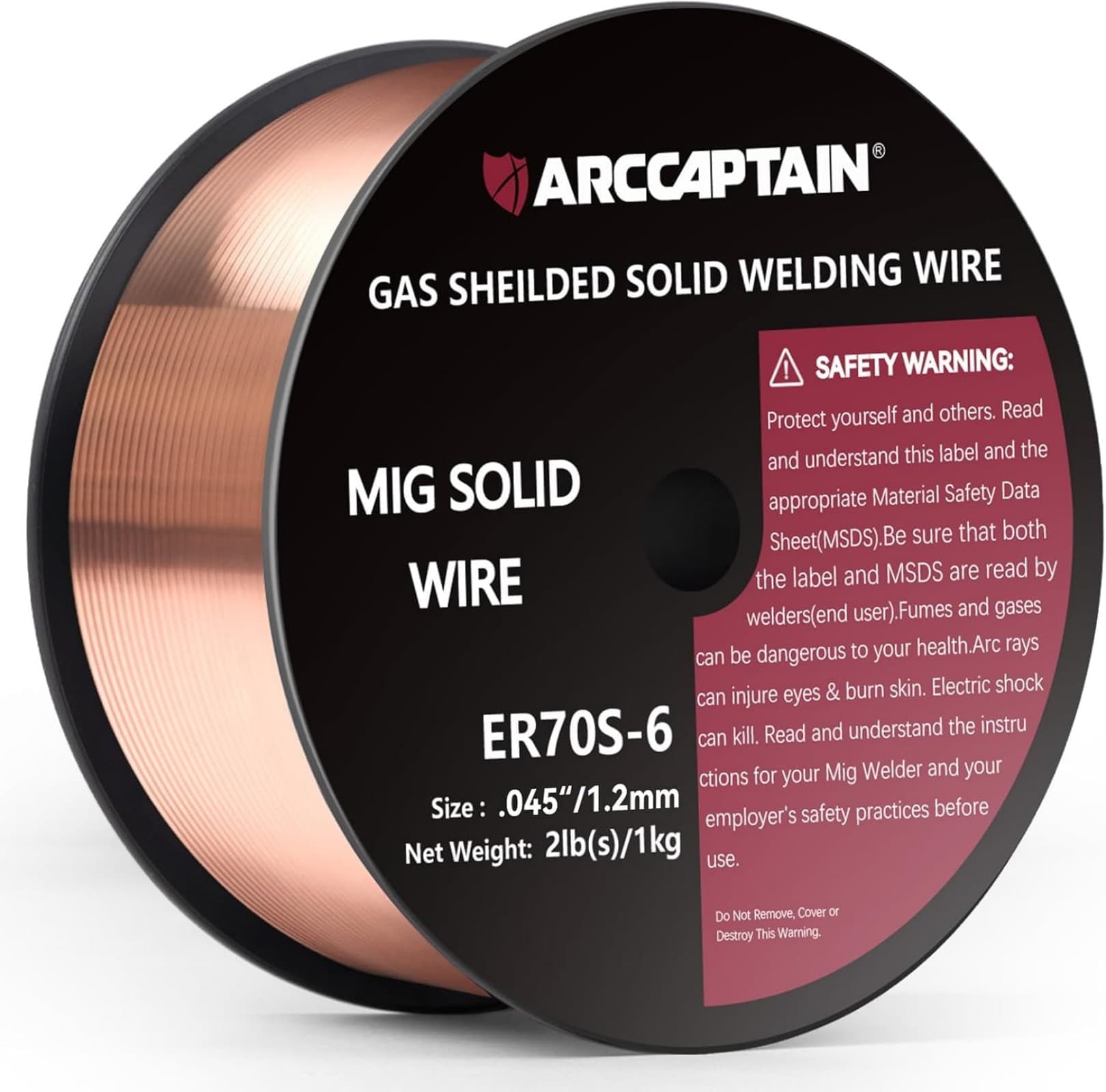 Arccaptain  2-lb 0.045-in All positions MIG wire