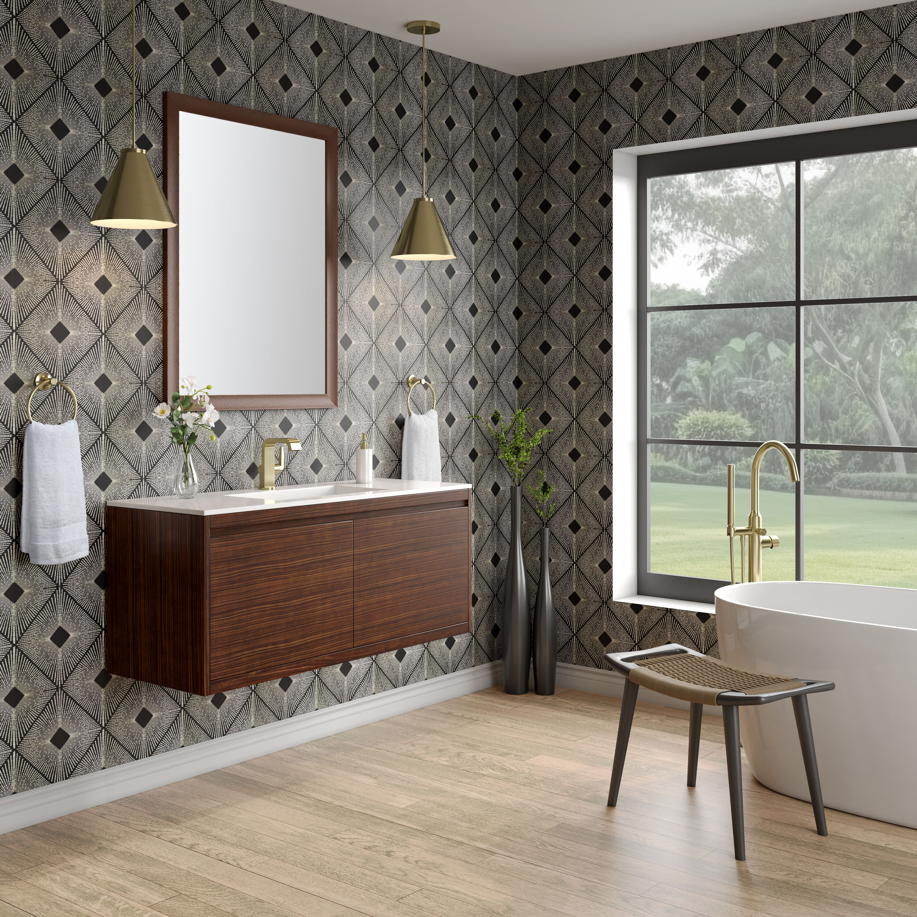 James Martin Vanities 805-V47.3-W-CB-GW Bath-Vanity-Combo - View #5