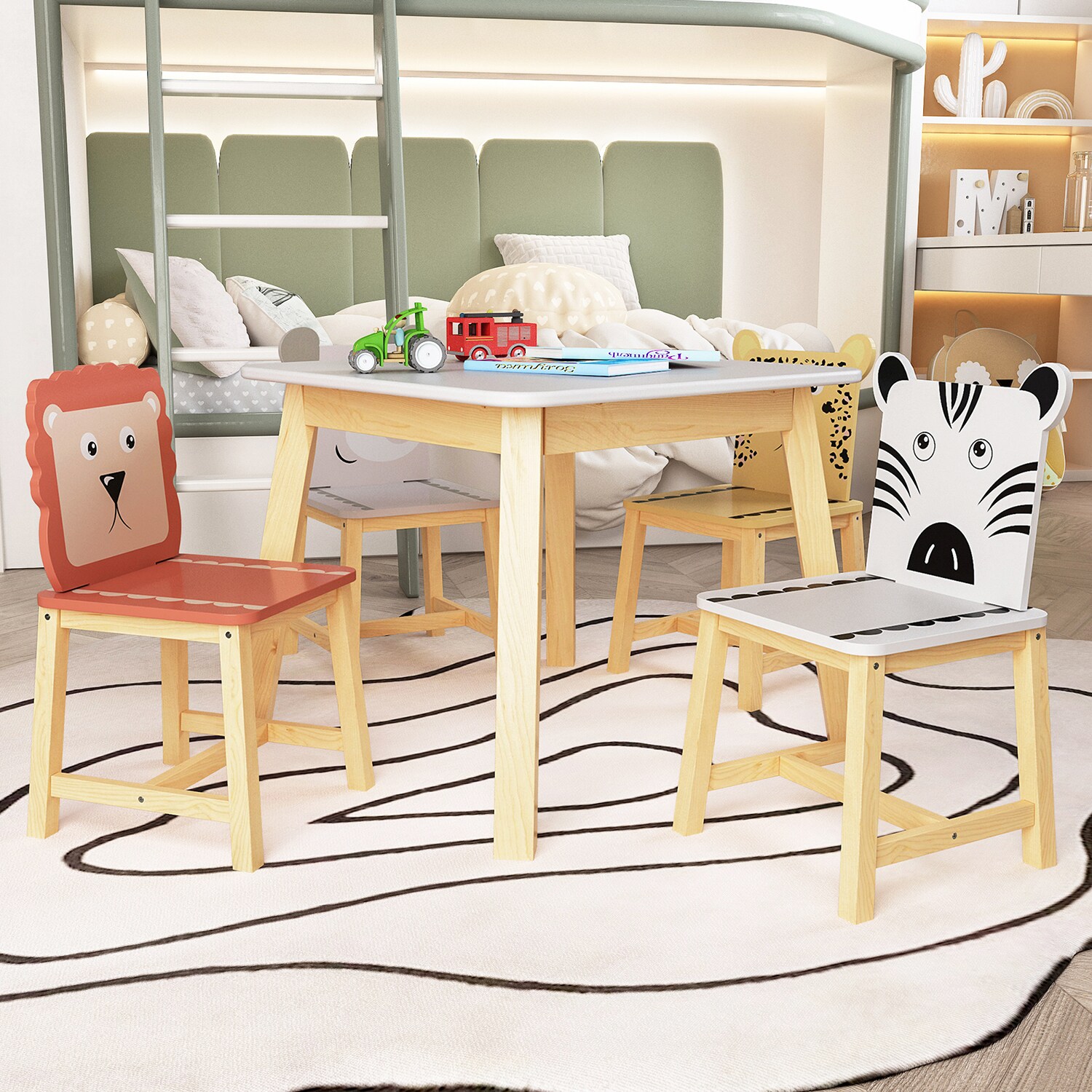 GZMR LZX-WF-BZ-38 Kids-Play-Tables - View #4