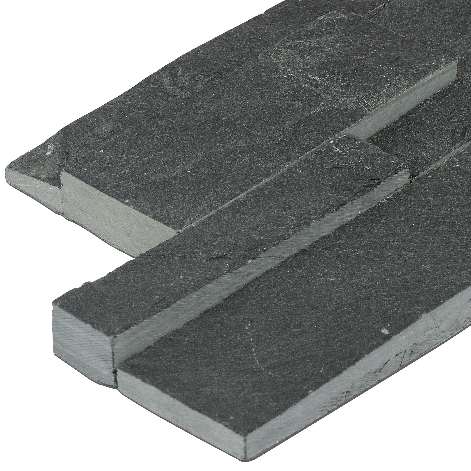 Grey Carbon Rock Split Natural Stone Tile, For Wall, Thickness: 10mm at Rs  90/sq ft in Kota