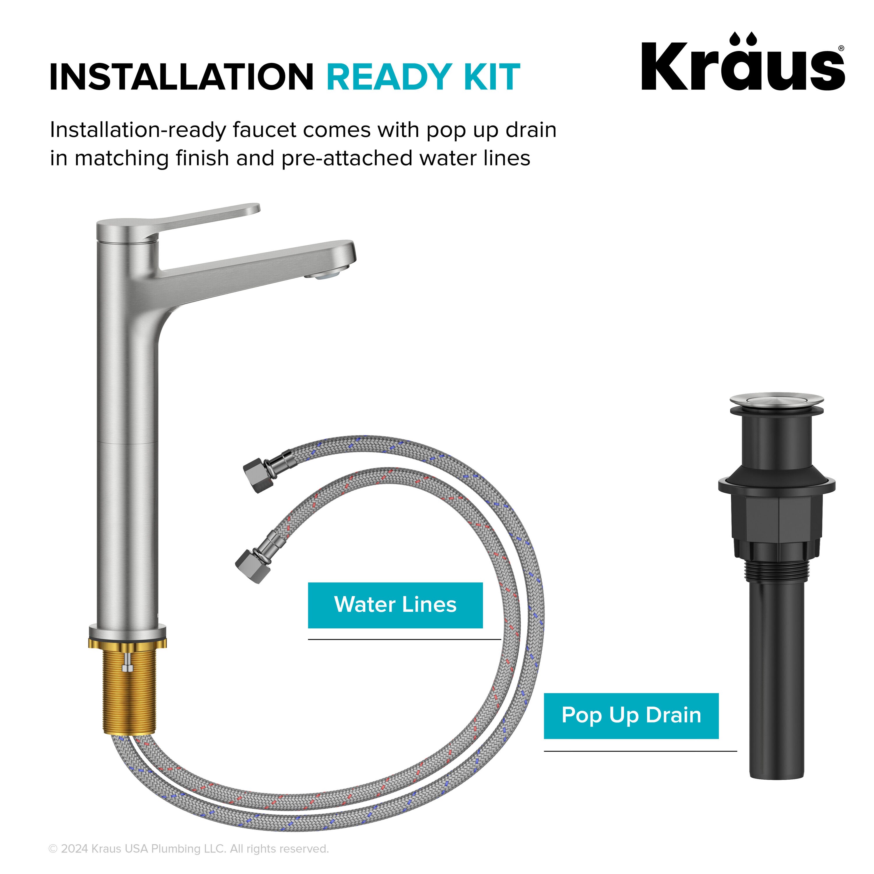 Kraus KVF-1410SFBN Lavatory-Faucets - View #12