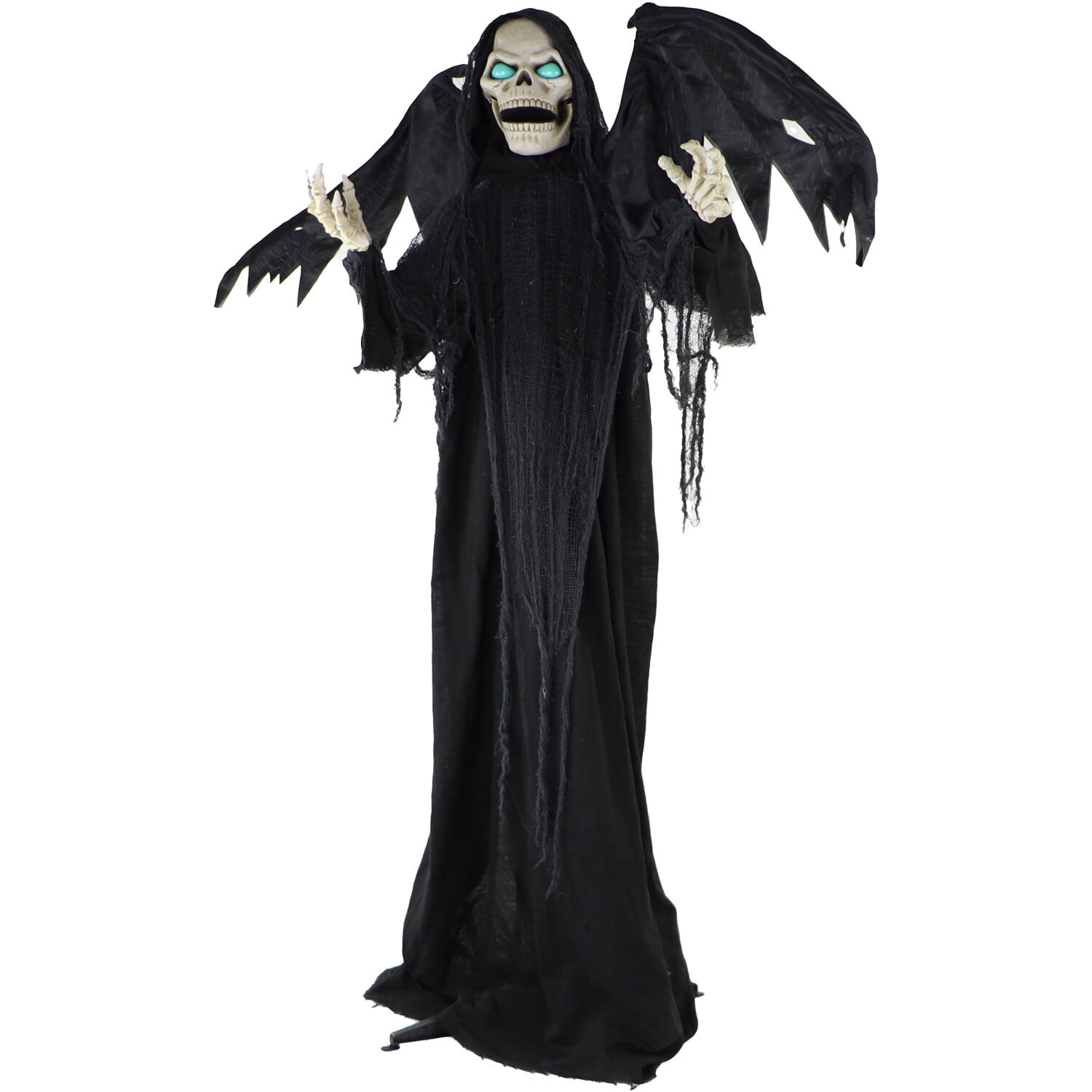 Haunted Hill Farm Freestanding Talking Lighted Reaper Animatronic in ...