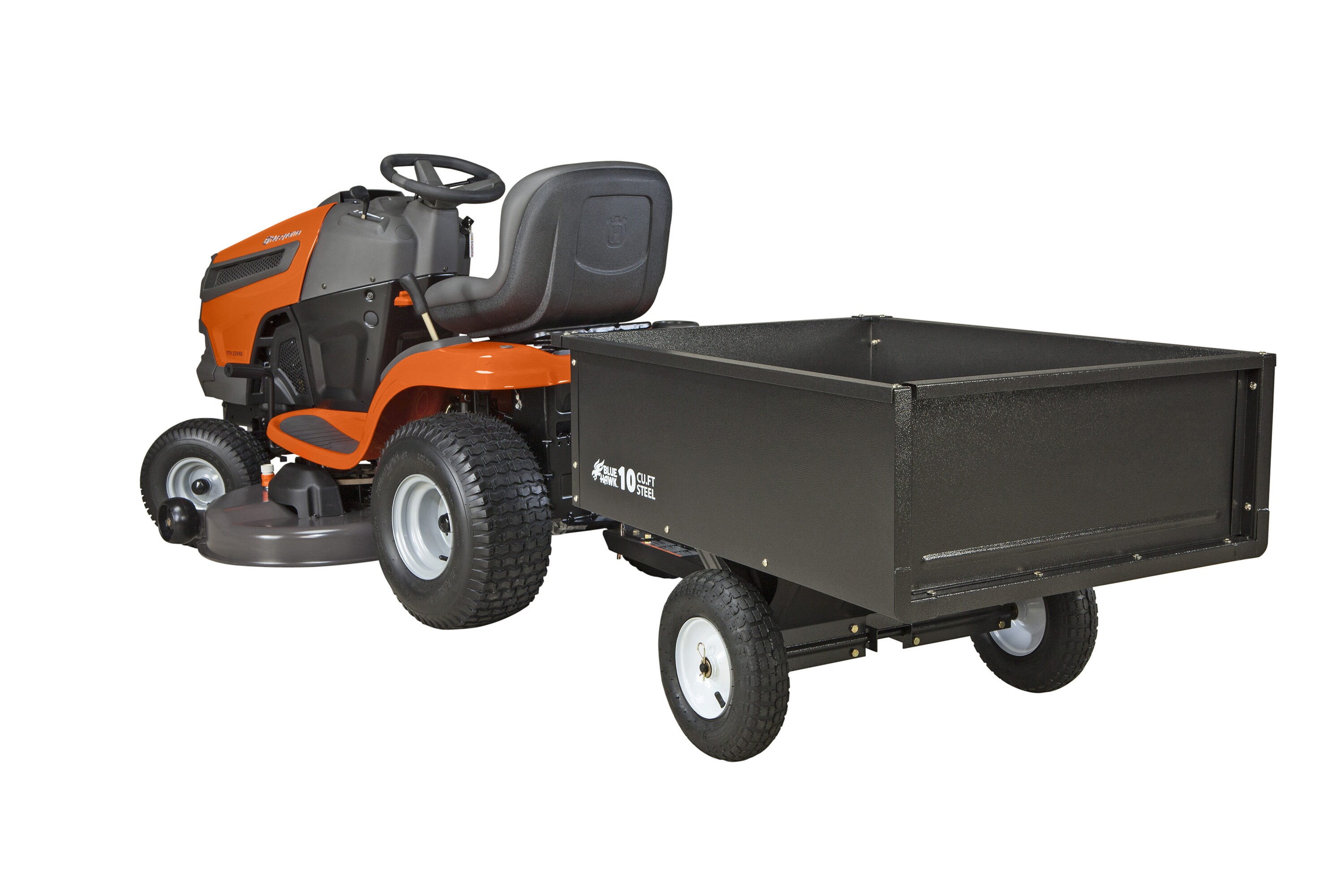 Blue Hawk 10cu ft Steel Dump Cart at