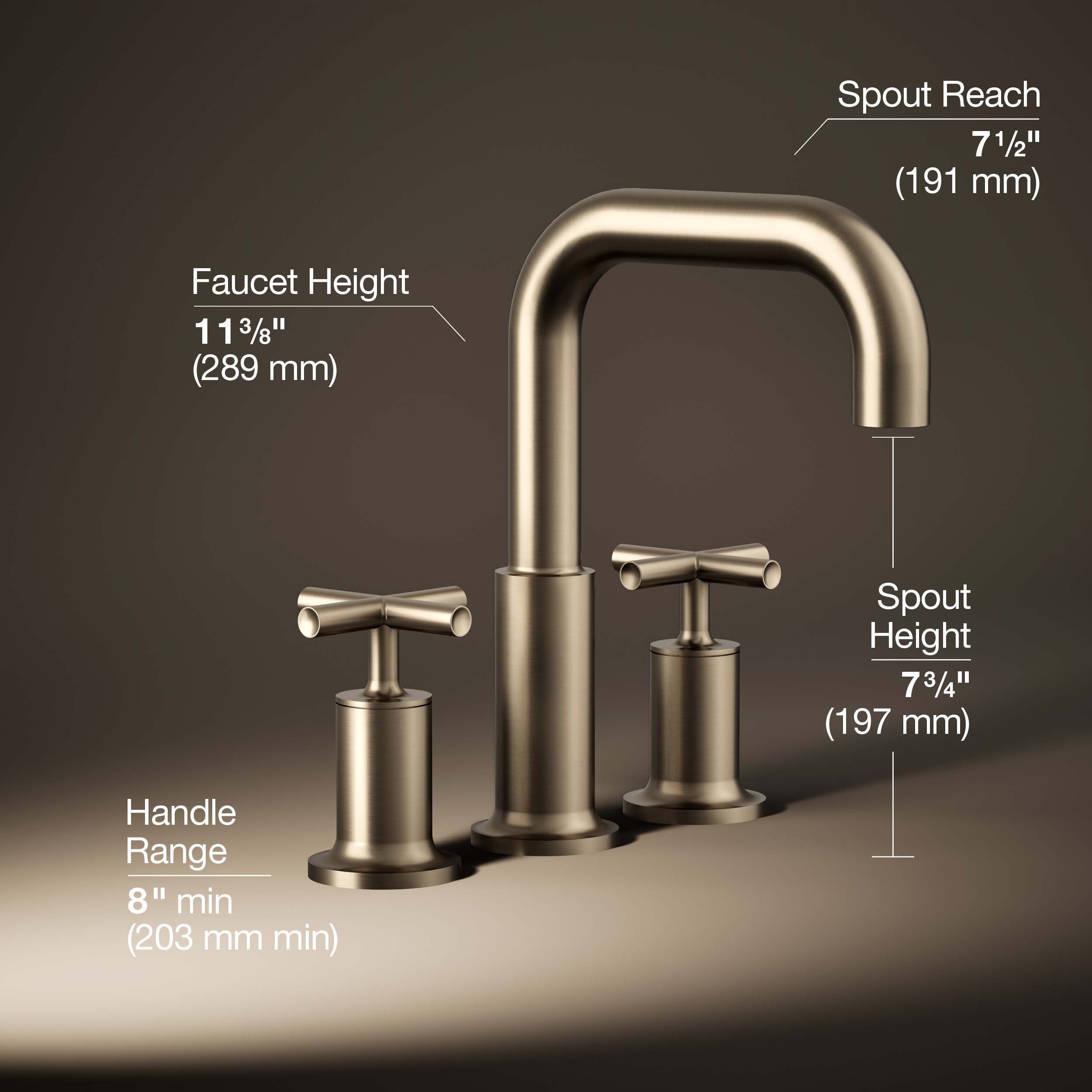 KOHLER T14428-3-BV Roman-Tub-Faucets - View #3