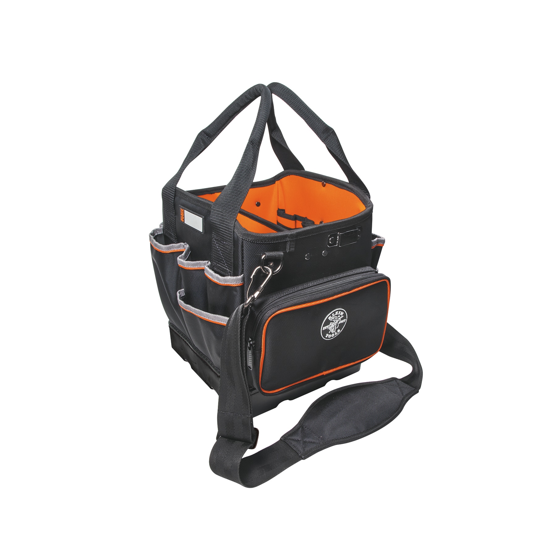 Klein Tools Black Ballistic Nylon 10.25-in Tool Bag in the Tool Bags  department at