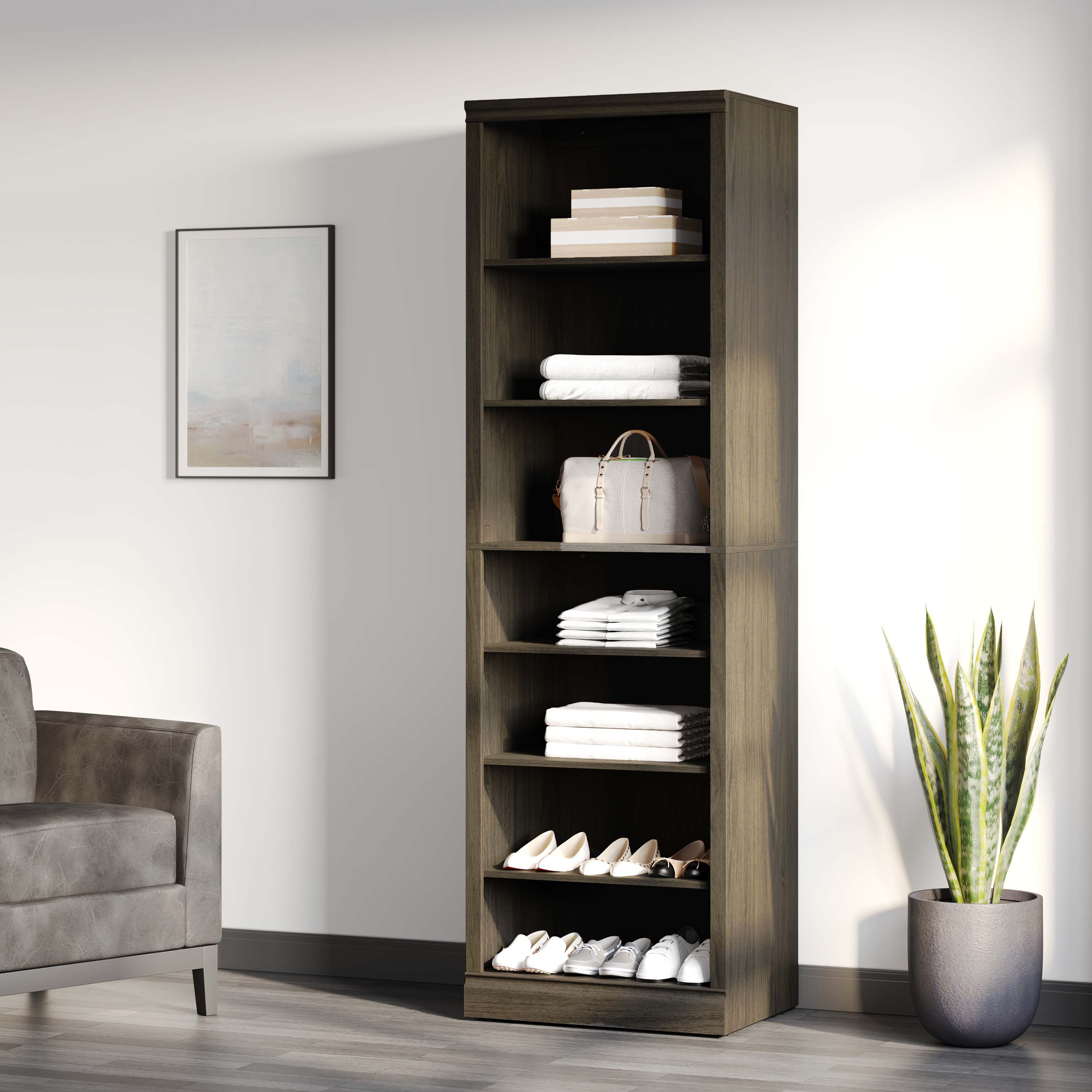 Scott Living SL25CNL-1 Wood-Closet-Kits - View #3