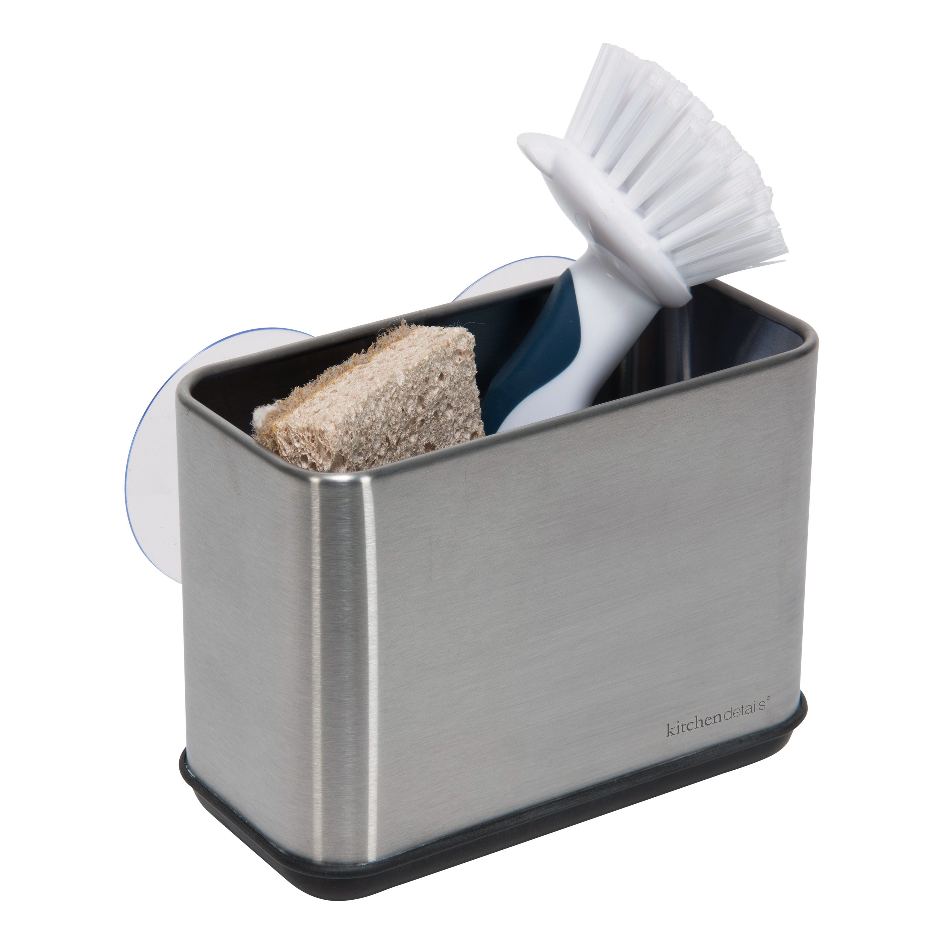  OXO Stainless Steel Good Grips Sinkware Caddy, One Size & Good  Grips Dish Brush : Home & Kitchen