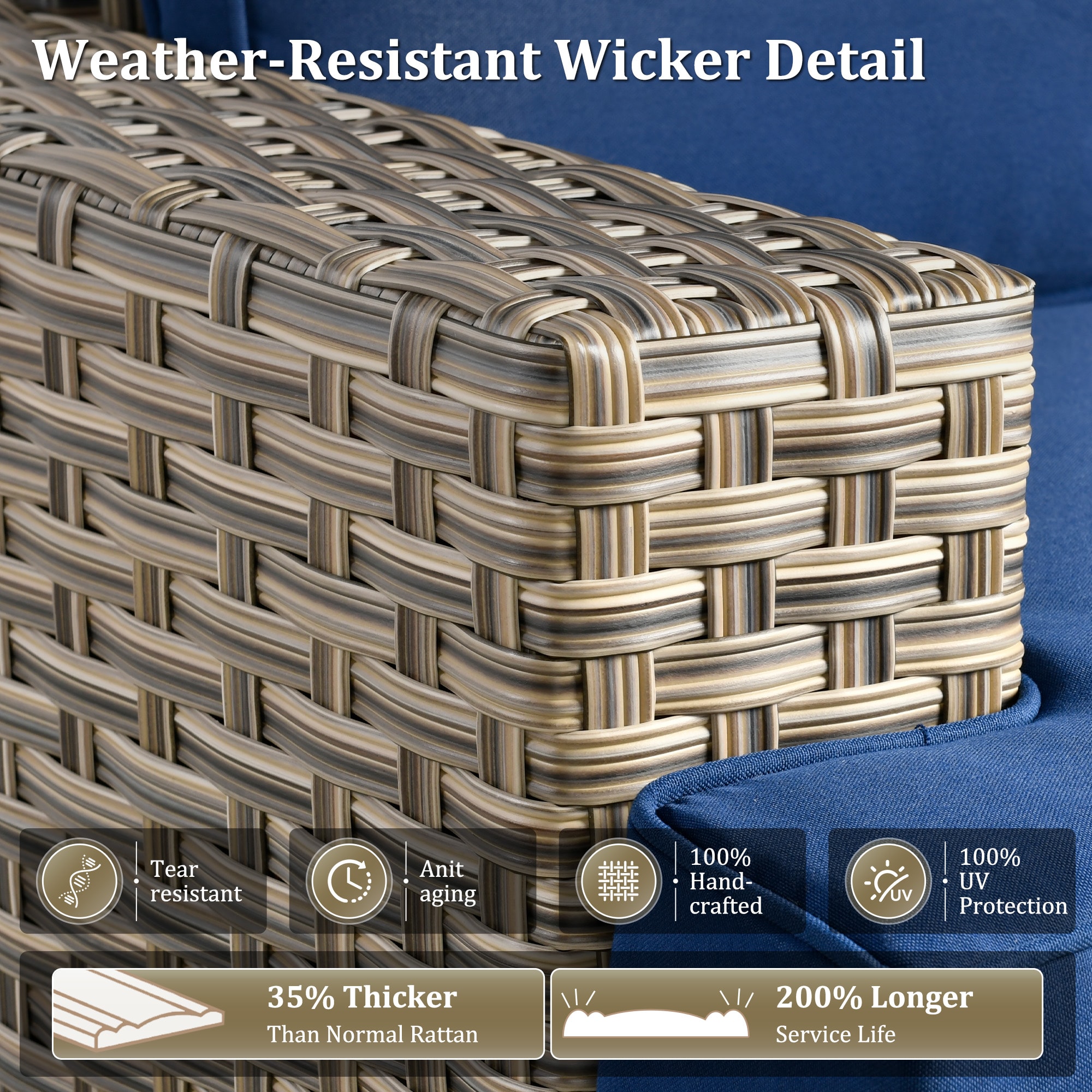 Pouuin CFP-STB709 Patio-Sofas-Daybeds - View #3