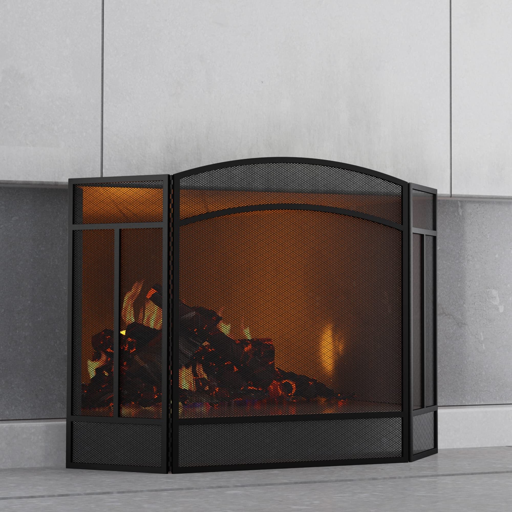 Wudkey ZXR2377 Fireplace-Screens - View #4