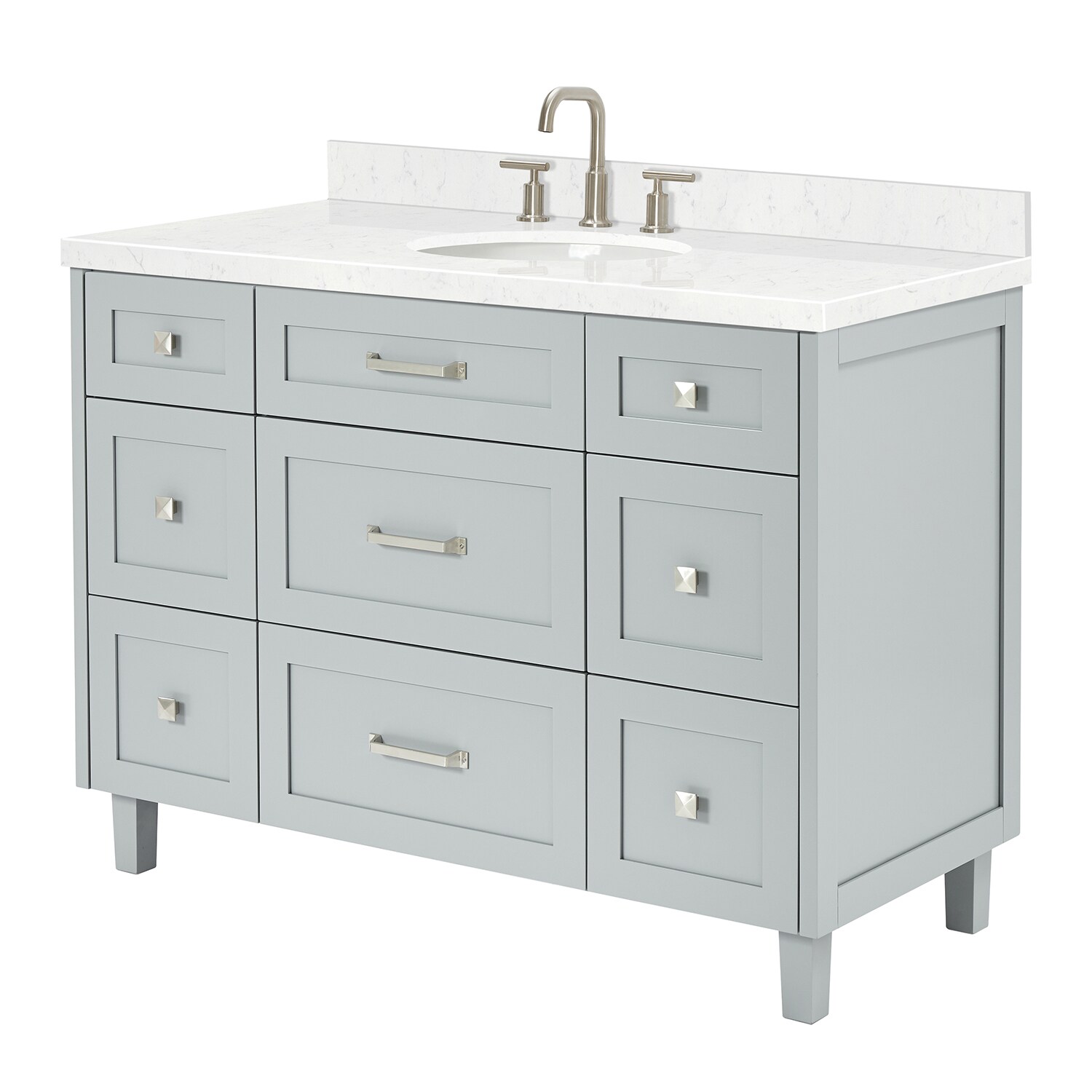 ARIEL B48CQOVOGRY Bath-Vanity-Combo - View #8