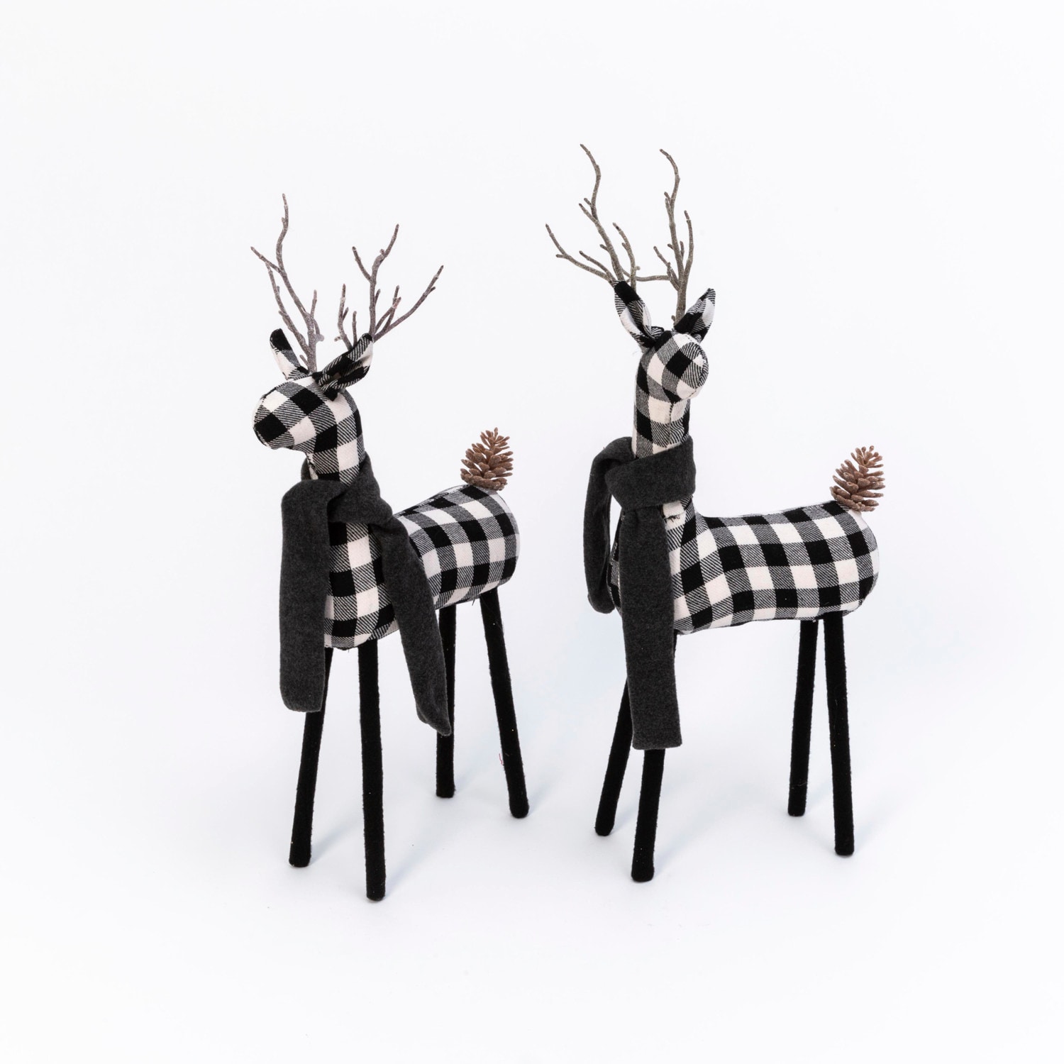 Christmas Deer Kitchen Hand Towels - Group Therapy Wine