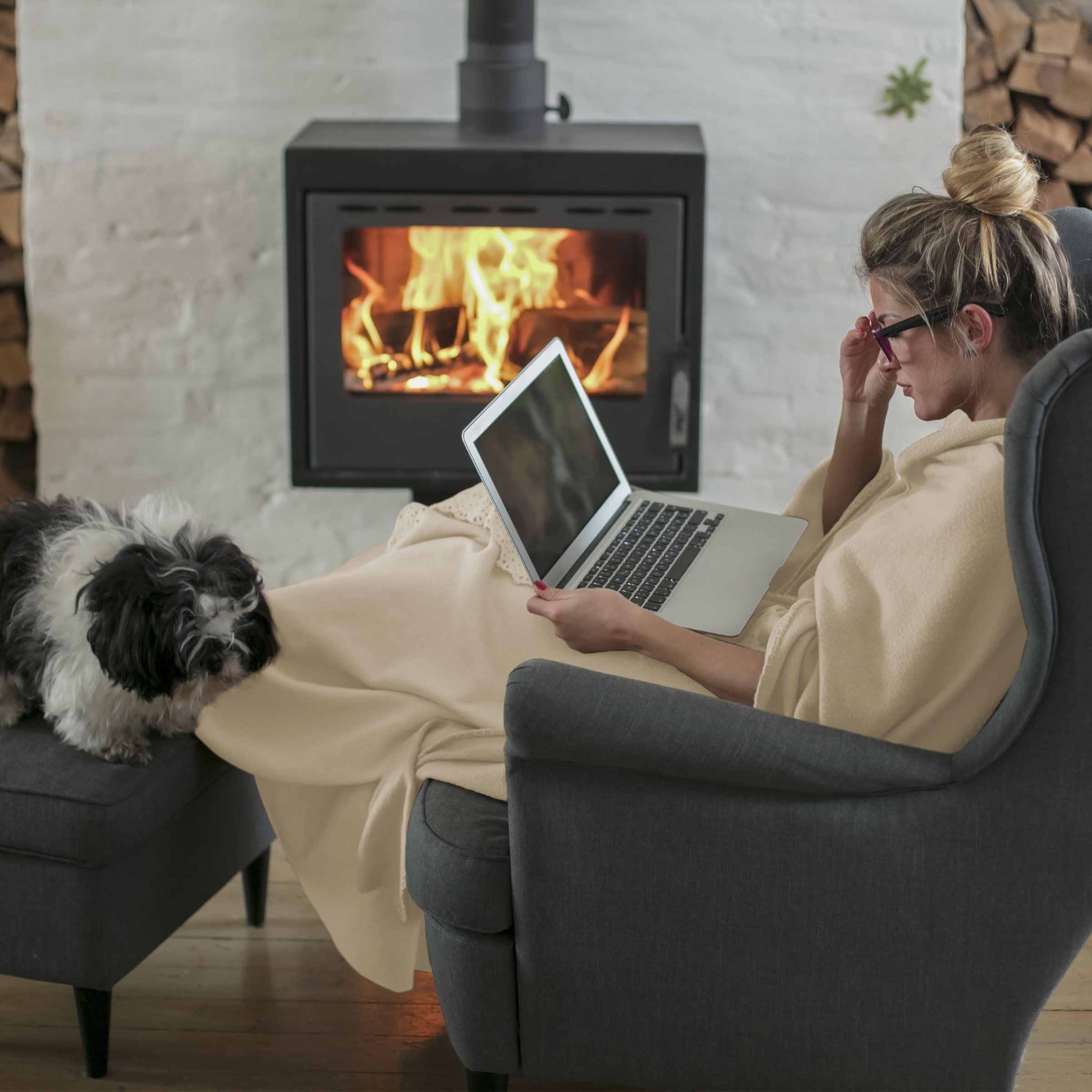 Hastings Home 760273WRP Blankets-And-Throws - View #4