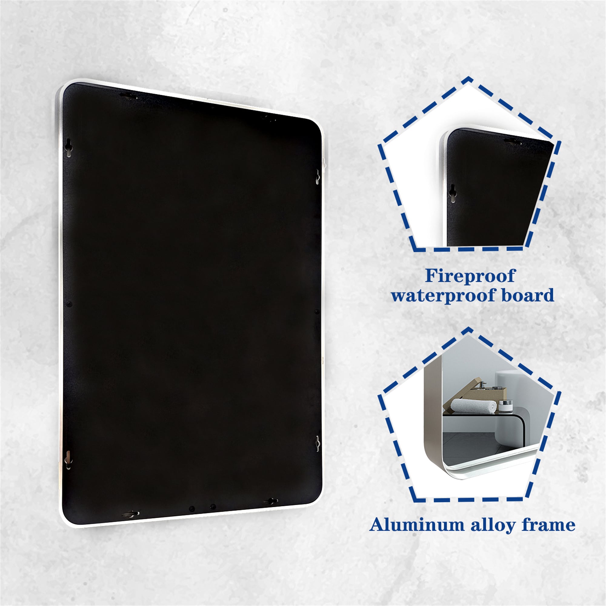 BABOOM BOM-1126976-OR Framed-Bath-Mirrors - View #8
