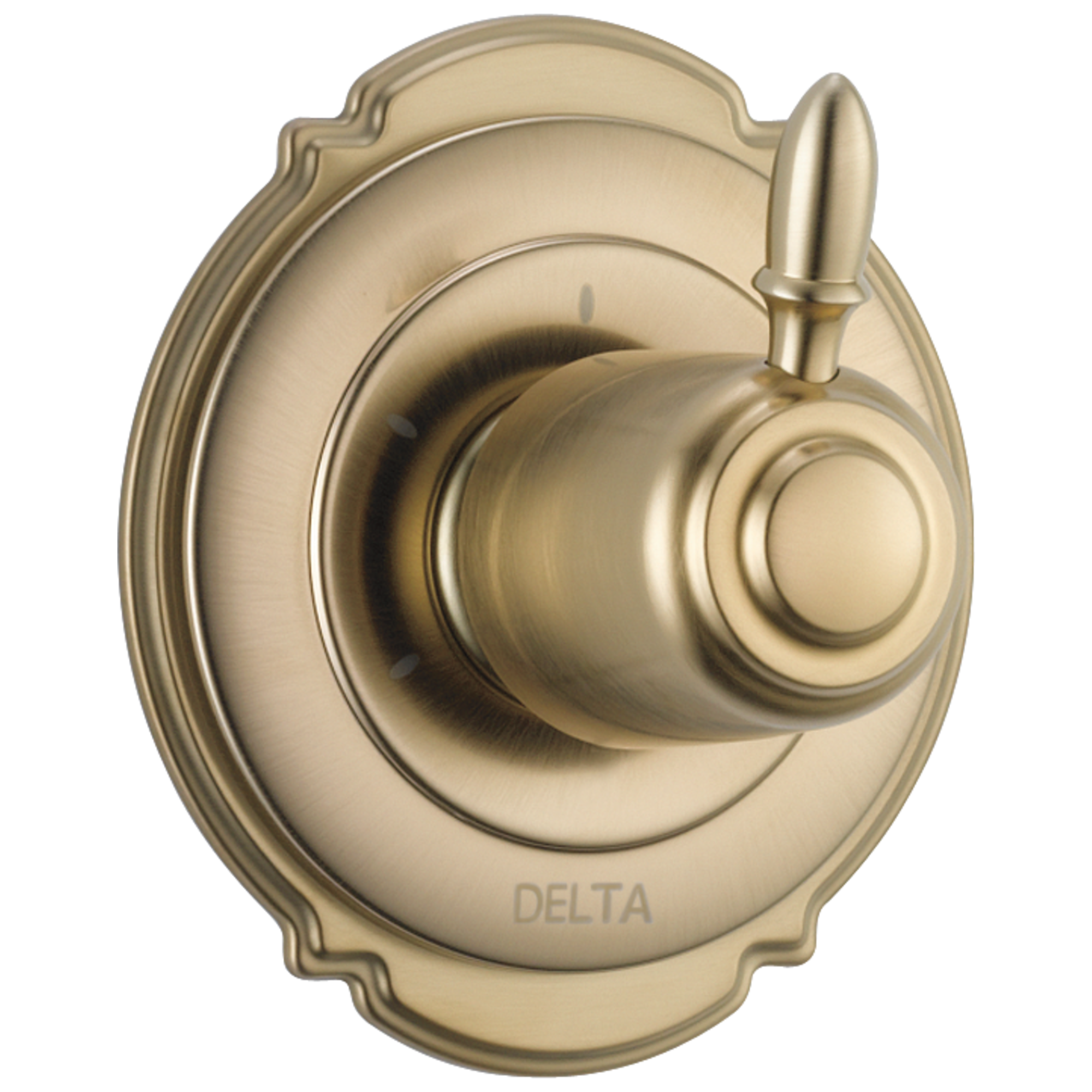 Delta T11855-CZ Victorian Champagne Bronze 2.25-Inches Universal Bathtub/Shower Diverter 0.5-Inches -ID
