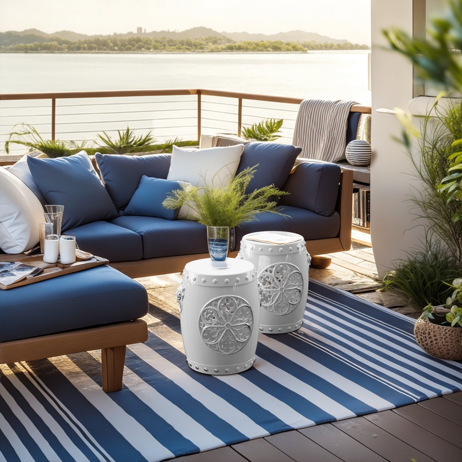 Patiozen LJ179AWH Patio-Tables - View #4